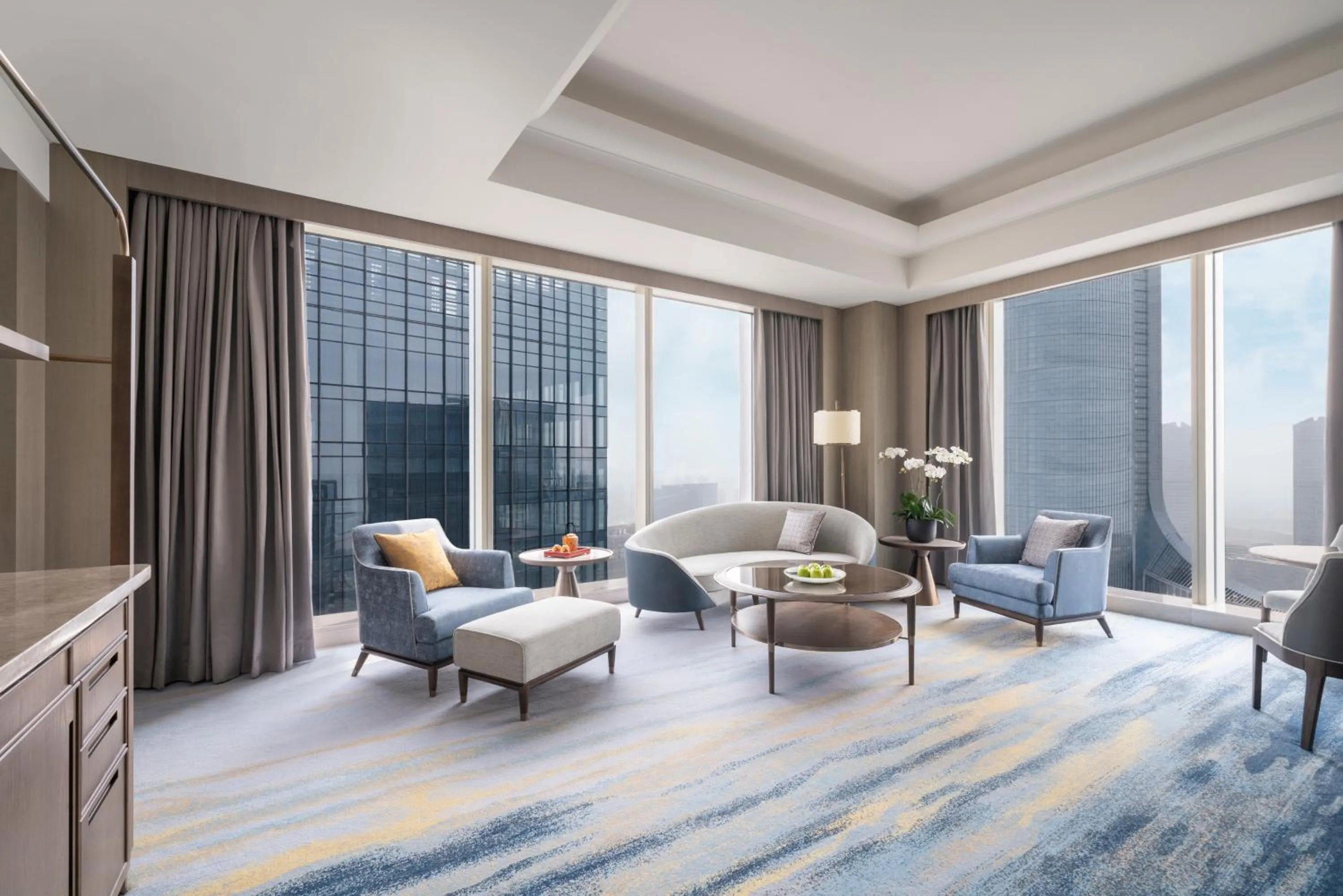 View (from property/room) in Shangri-La Yuanqu, Suzhou