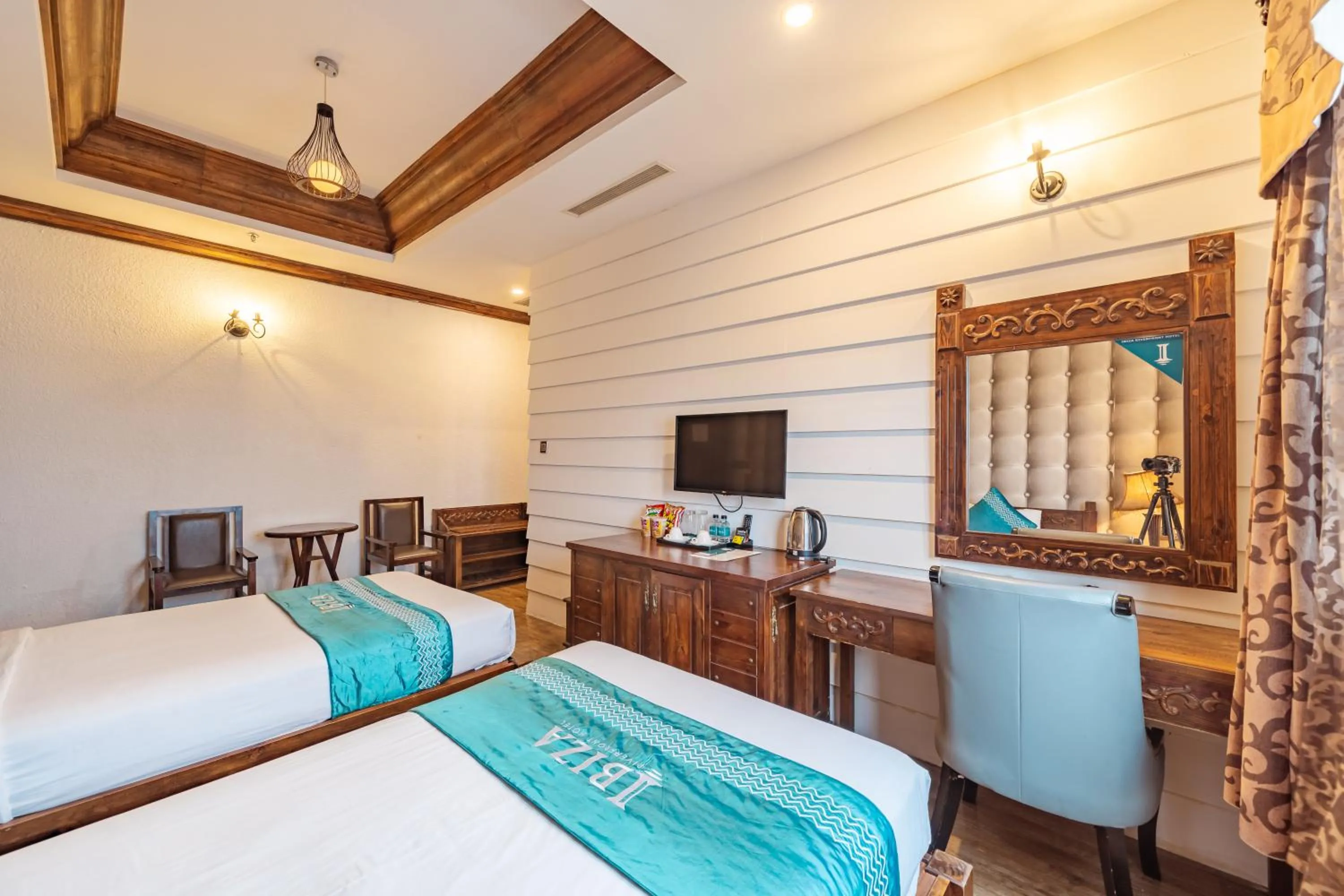 Bed in IBIZA Riverfront Da Nang Hotel