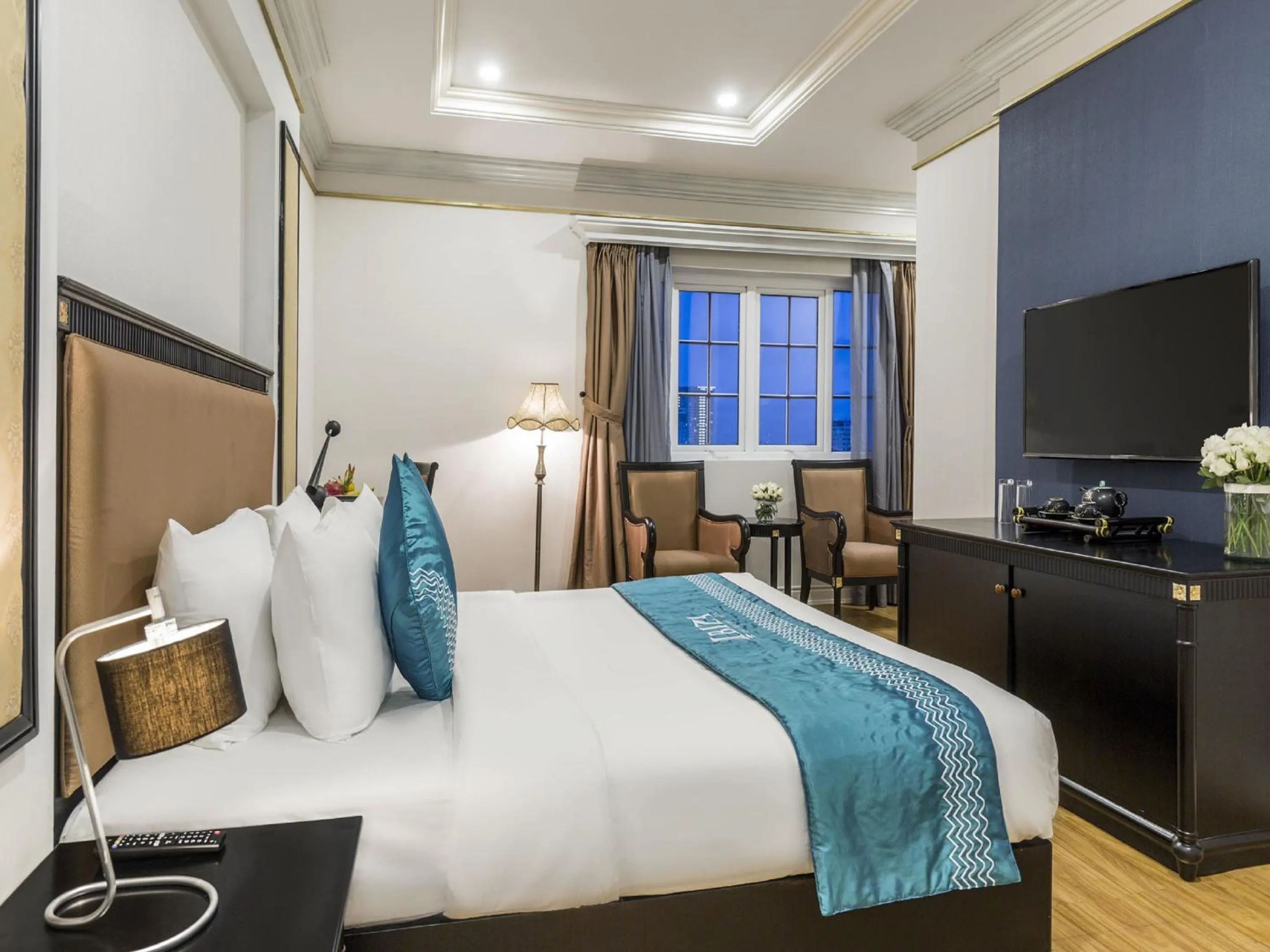 Bed in IBIZA Riverfront Da Nang Hotel