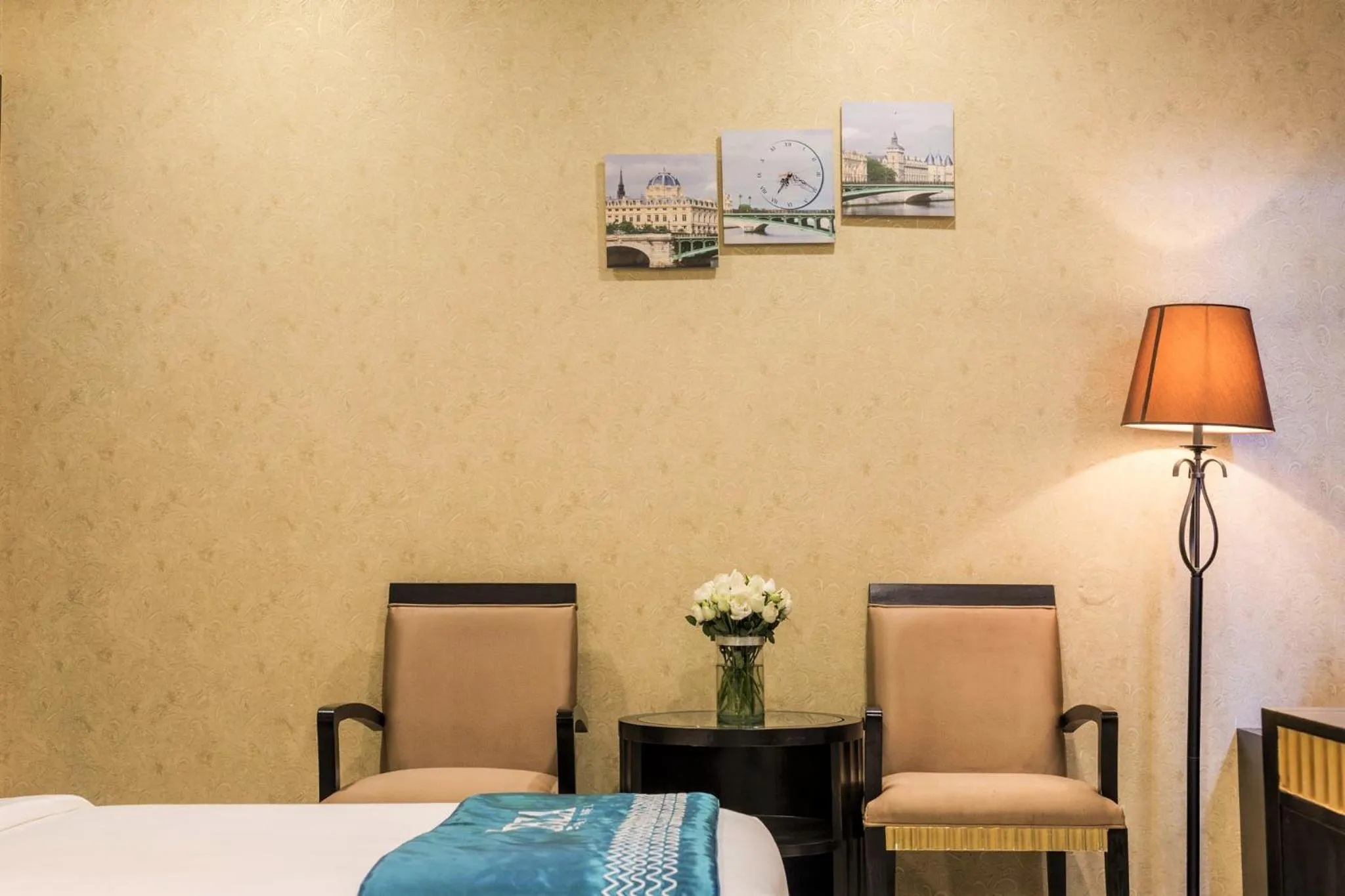 Decorative detail, Bed in IBIZA Riverfront Da Nang Hotel