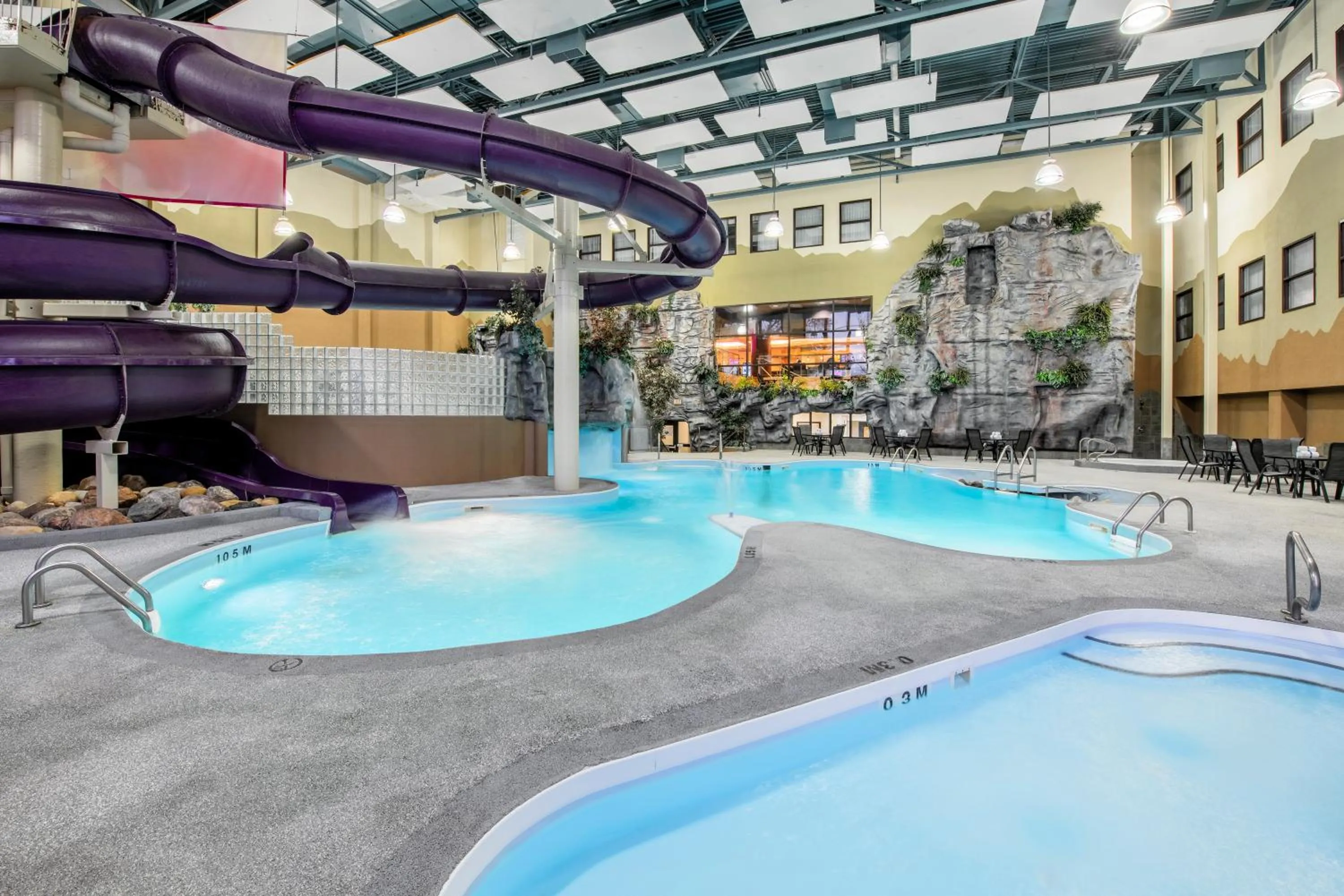 Pool view, Water Park in Clarion Hotel & Suites