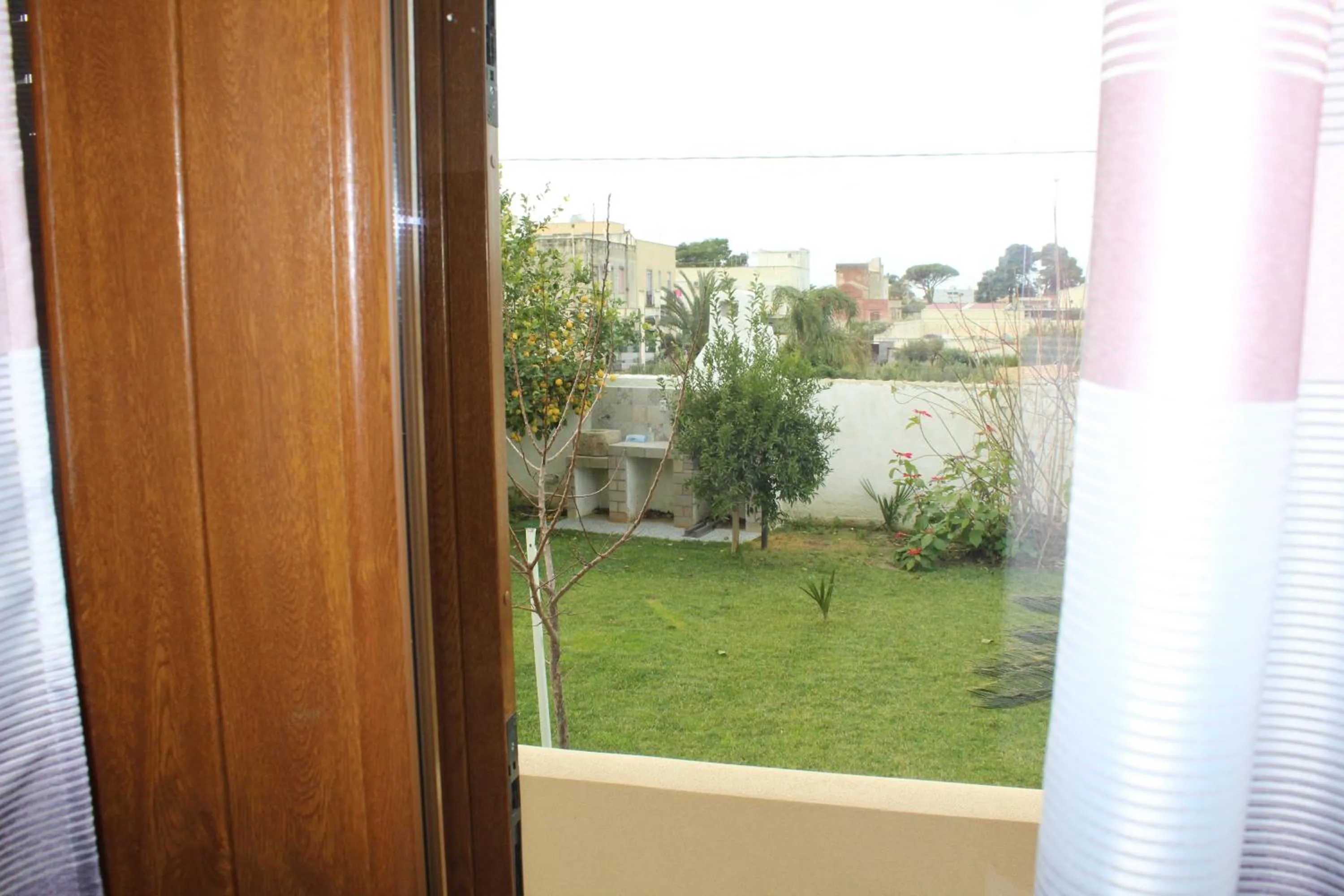 Garden view in B&B Milena