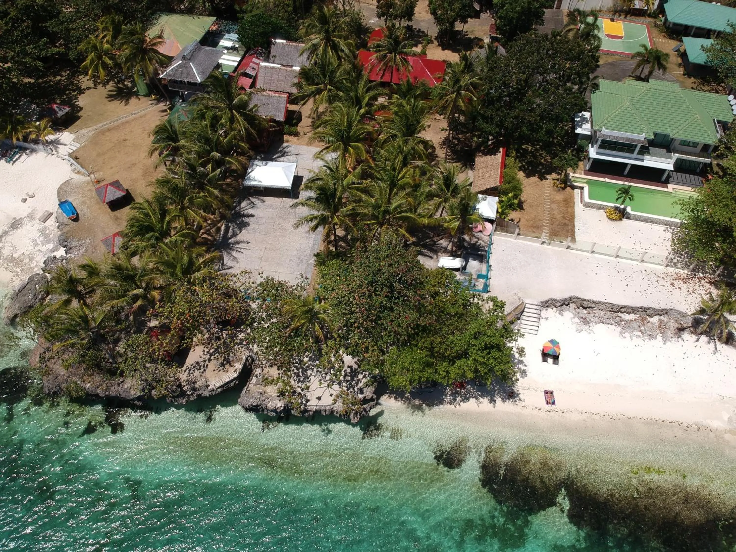 Bird's eye view in Anda Poseidon’s Beach Resort