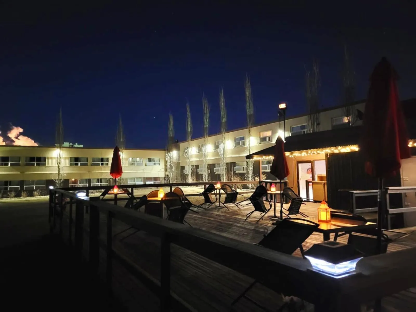 Patio in Ramada by Wyndham Whitecourt