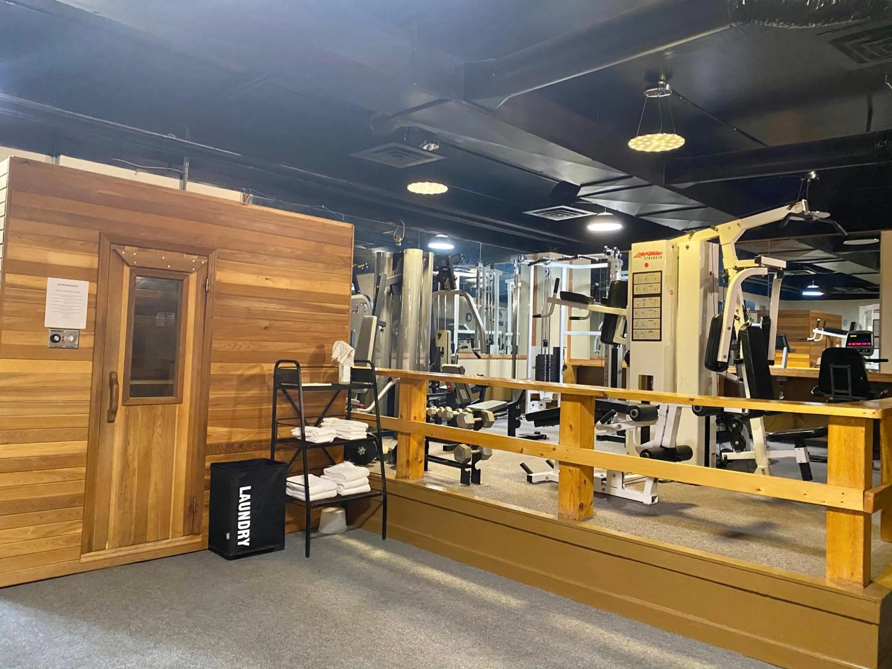 Fitness centre/facilities in Ramada by Wyndham Whitecourt