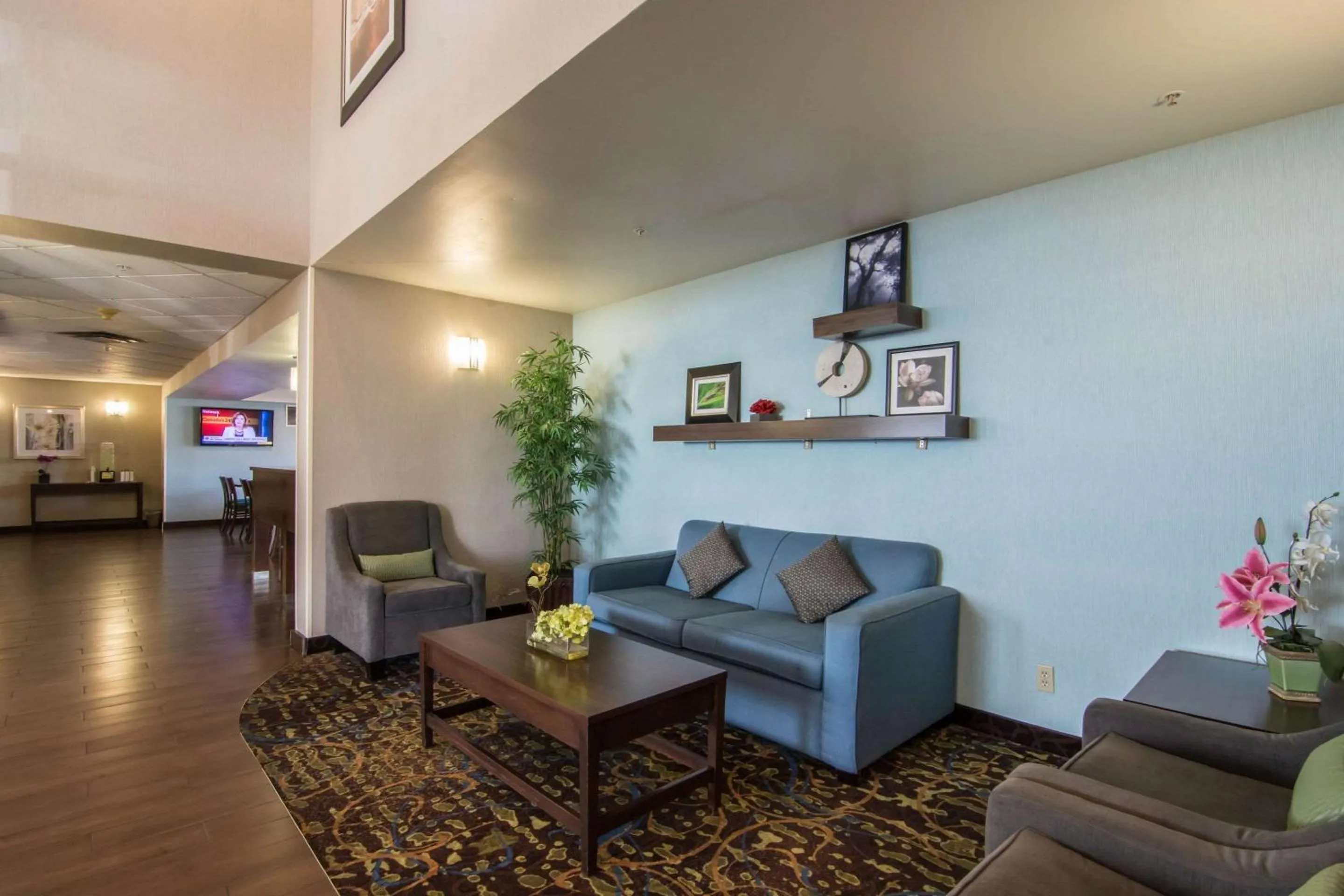 Lobby or reception in Comfort Inn & Suites Airport South