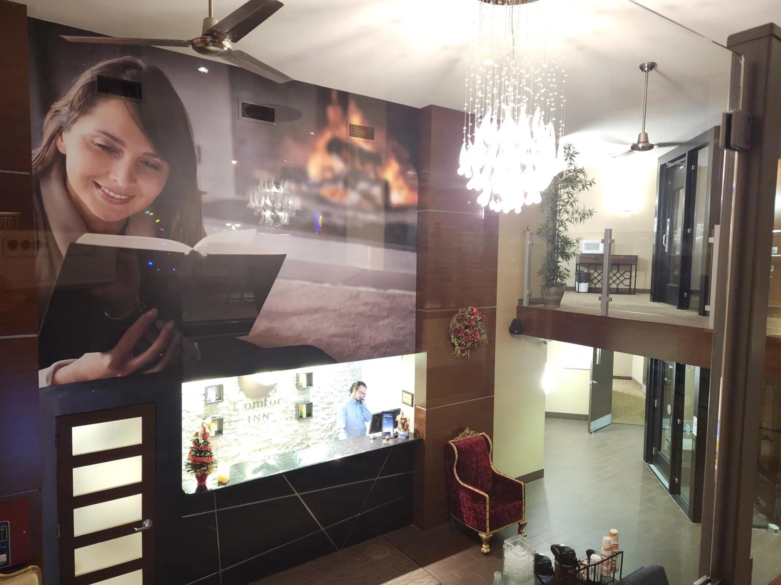 Lobby or reception in Comfort Inn