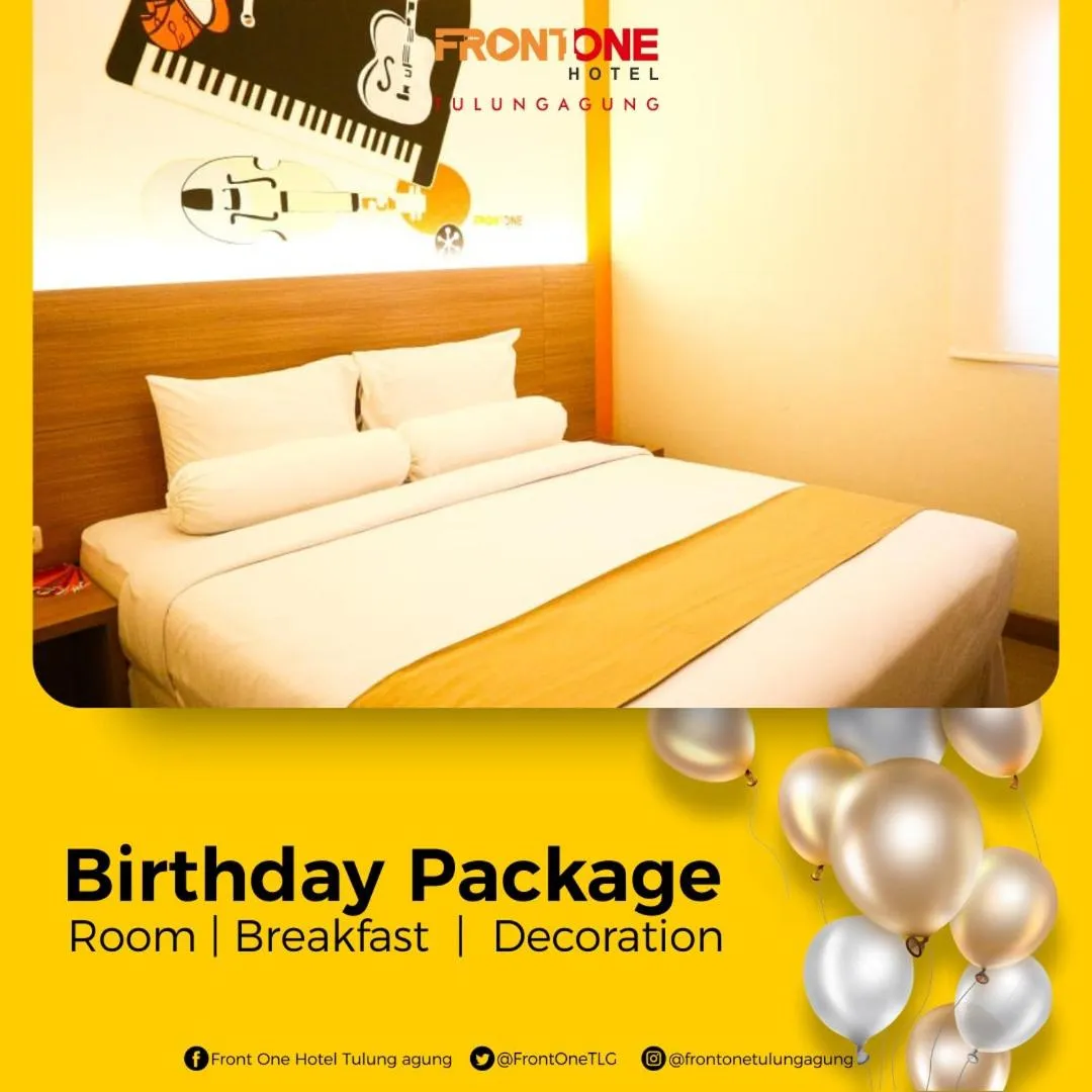 Bed in Front One Hotel Tulungagung