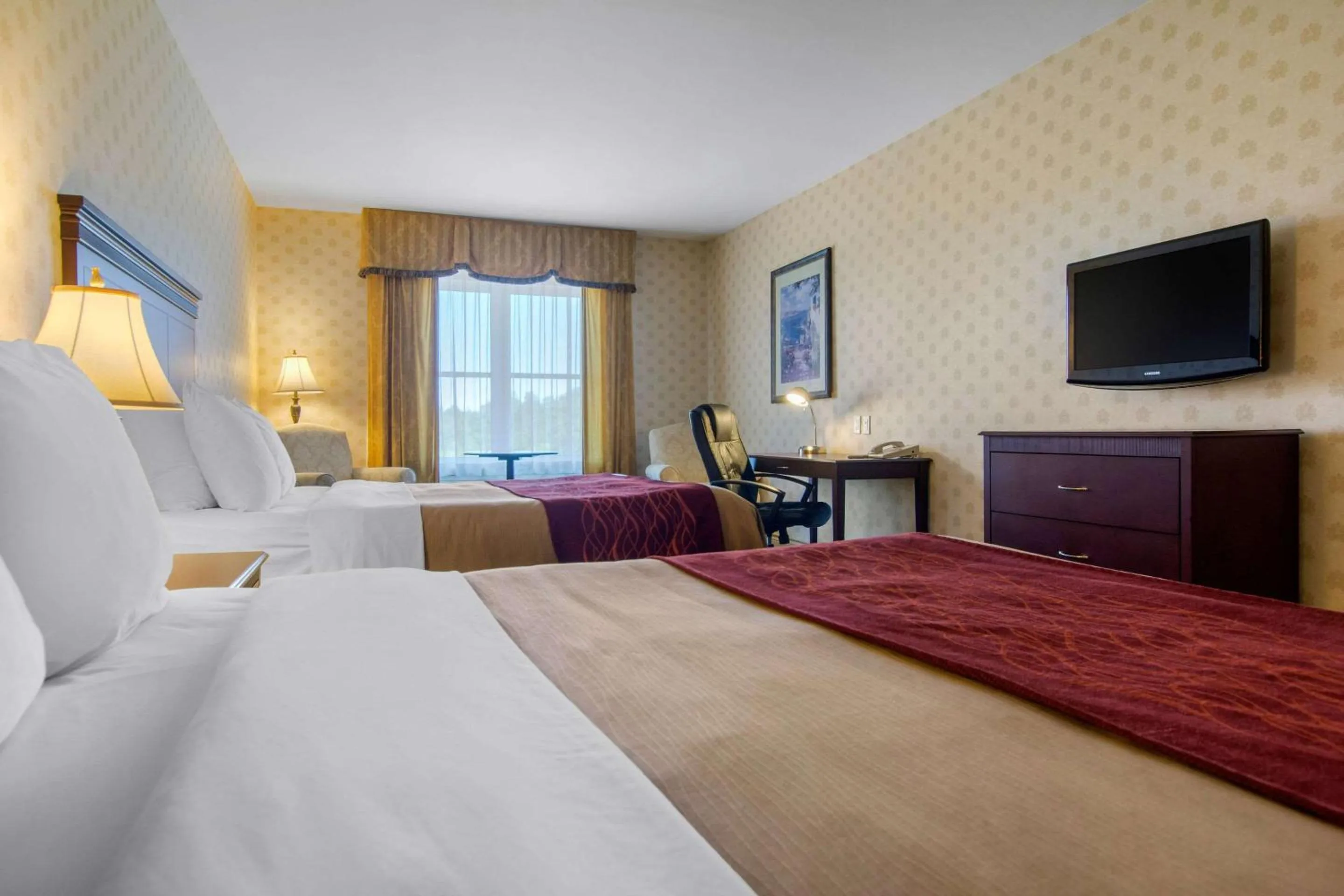 Photo of the whole room, Bed in Comfort Inn & Suites