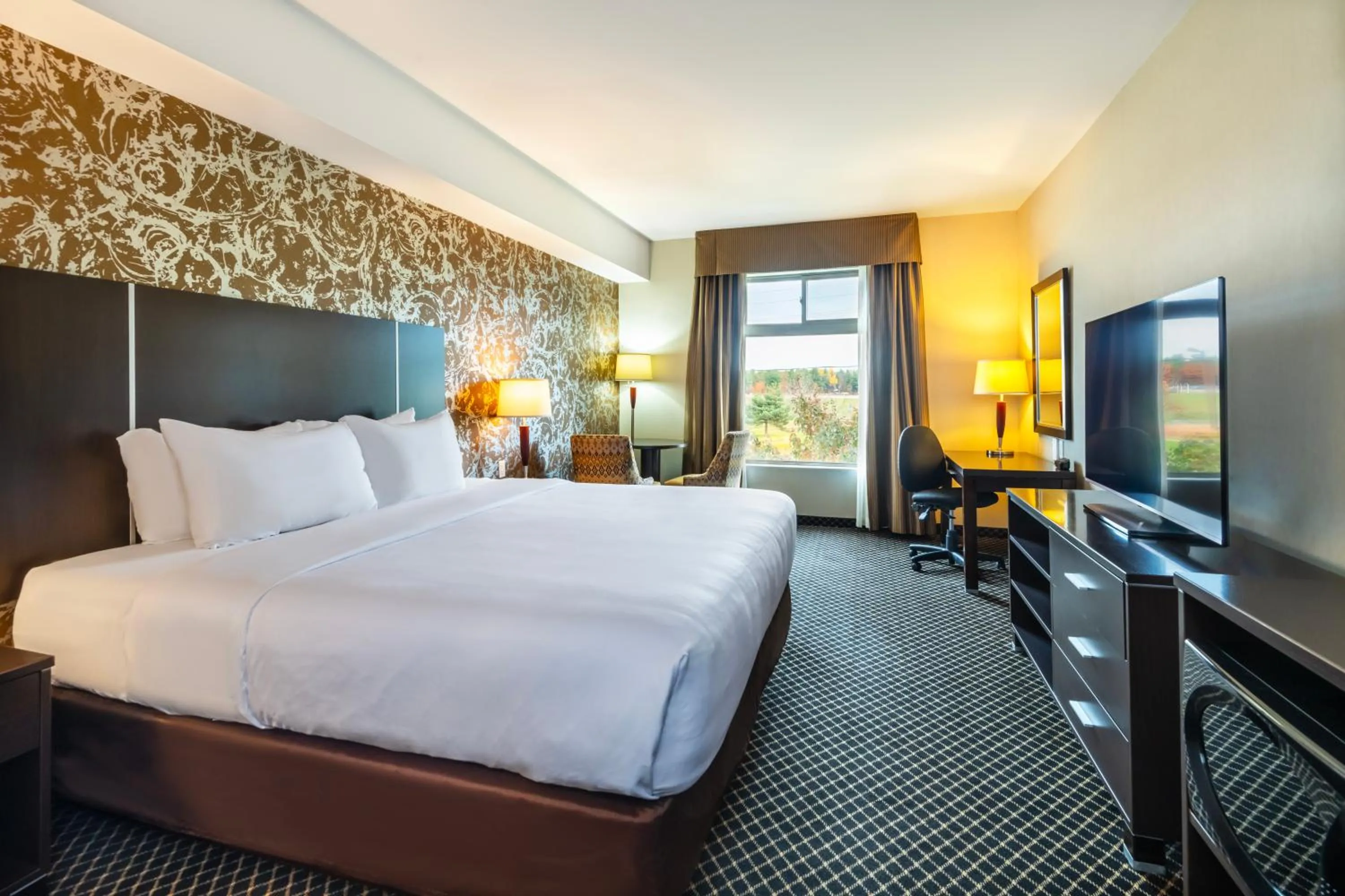 Bed in Quality Inn & Suites