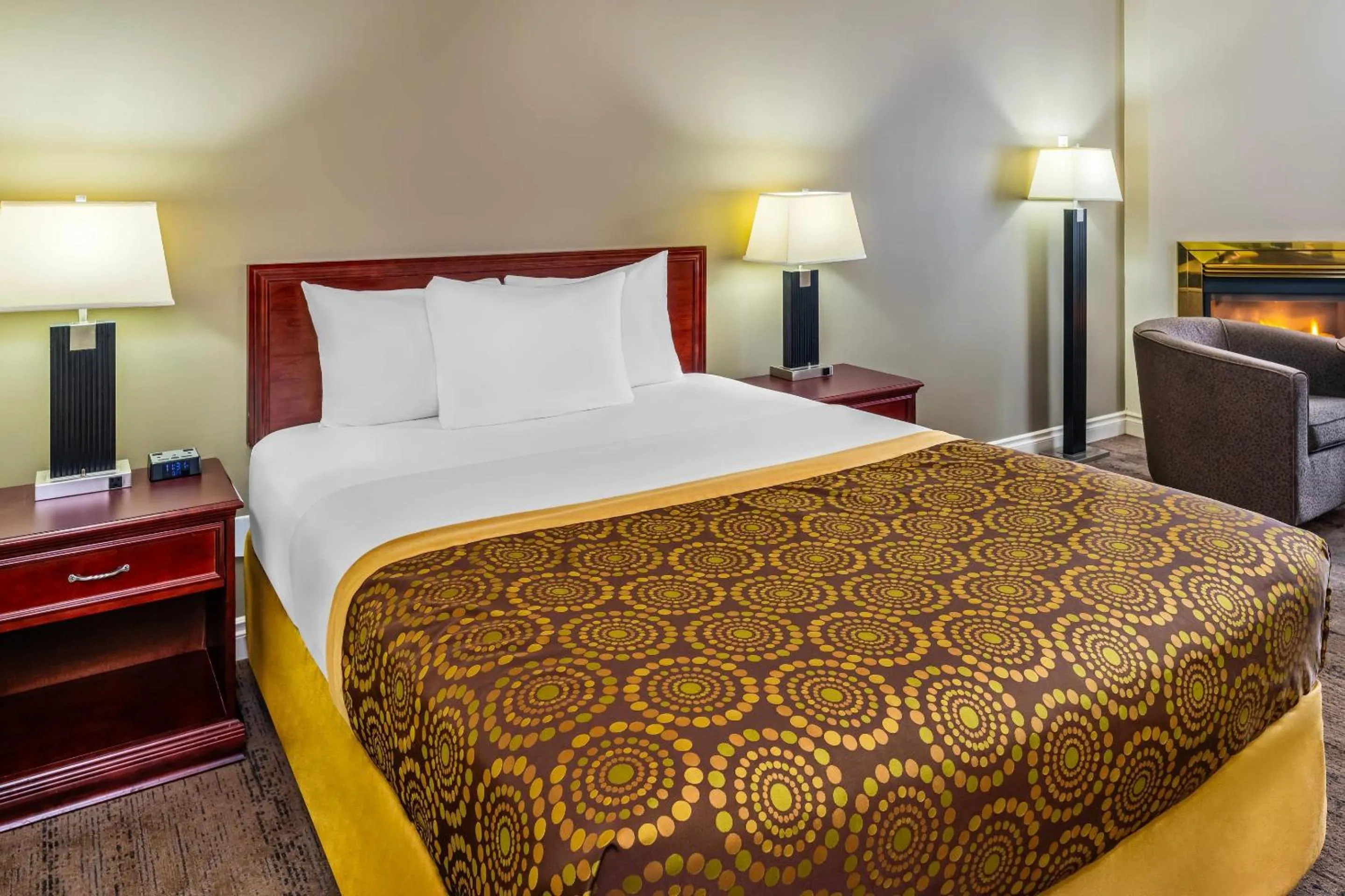 Bedroom, Bed in Econo Lodge Inn & Suites High Level