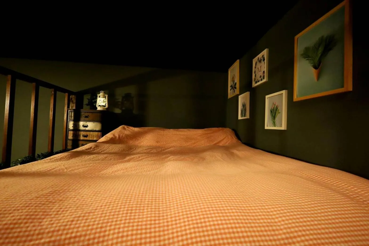 Bed in PENGHU Lucai B&B 旅采民宿