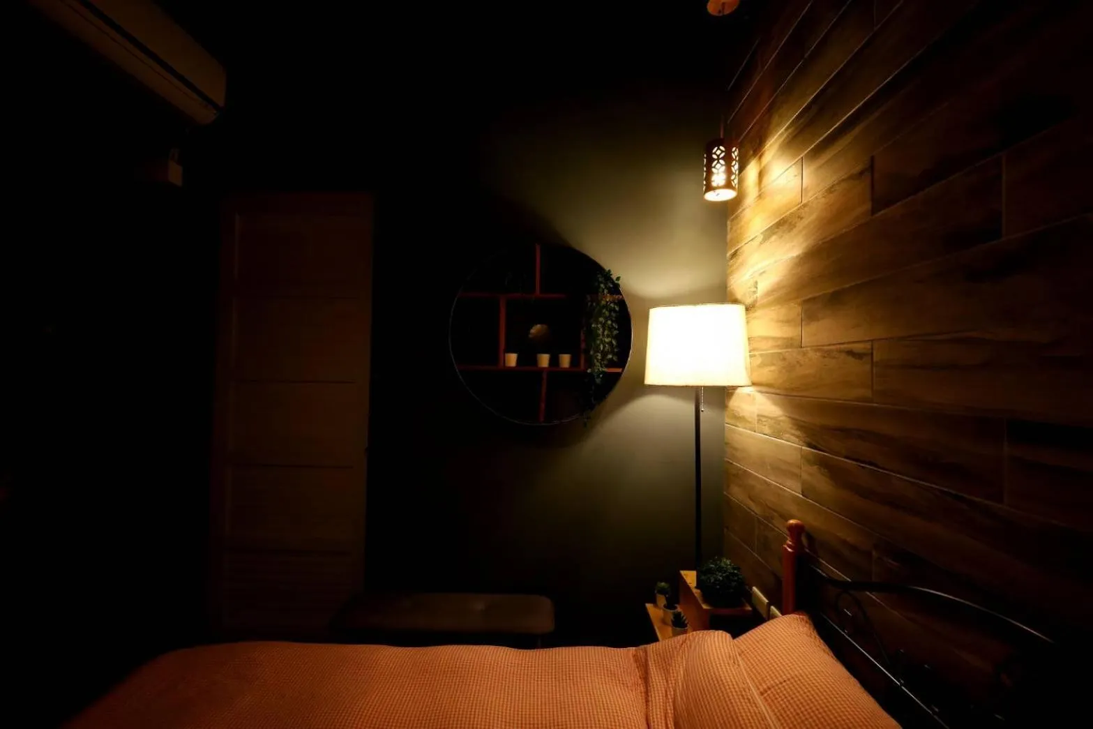 Bed in PENGHU Lucai B&B 旅采民宿