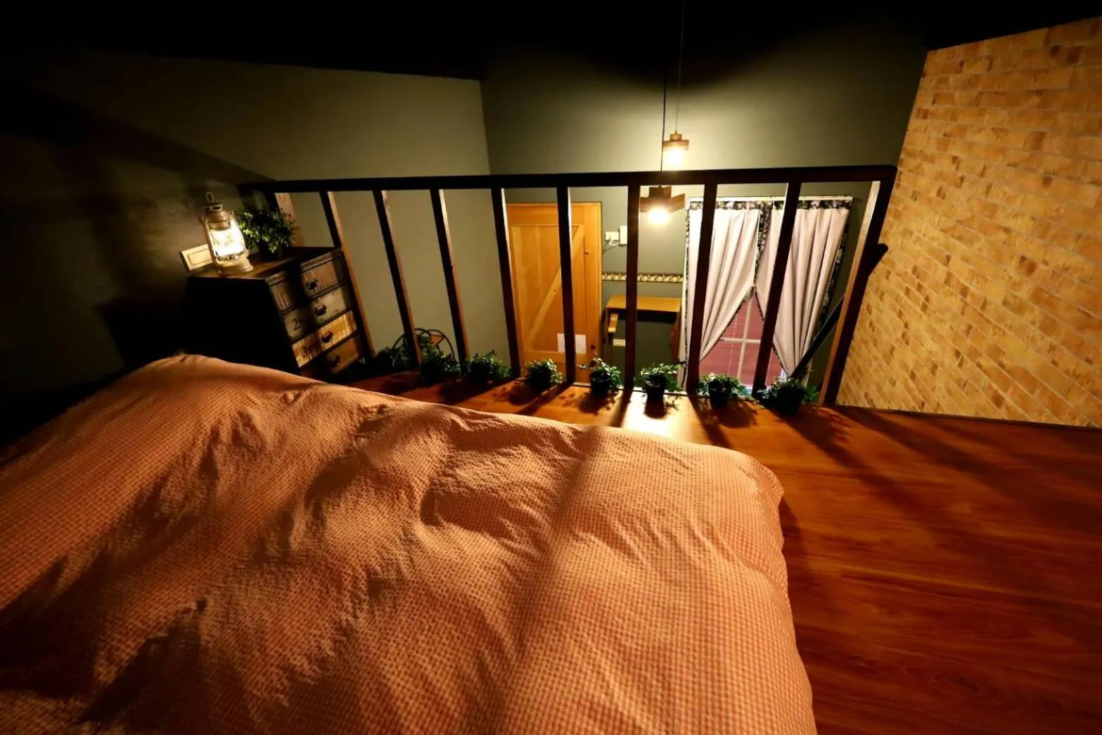 Bed in PENGHU Lucai B&B 旅采民宿