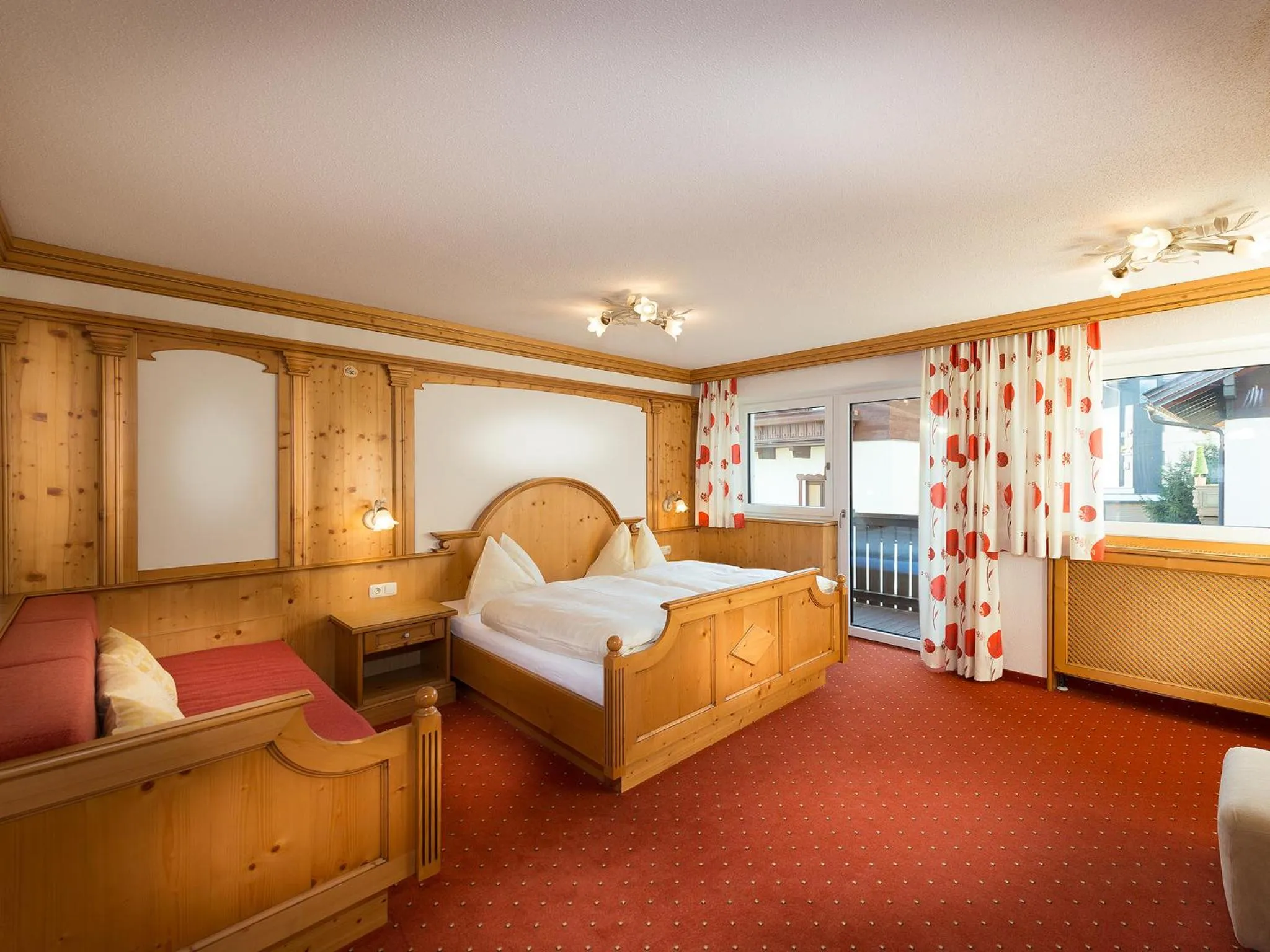 Bed in Apartments Quehenberger