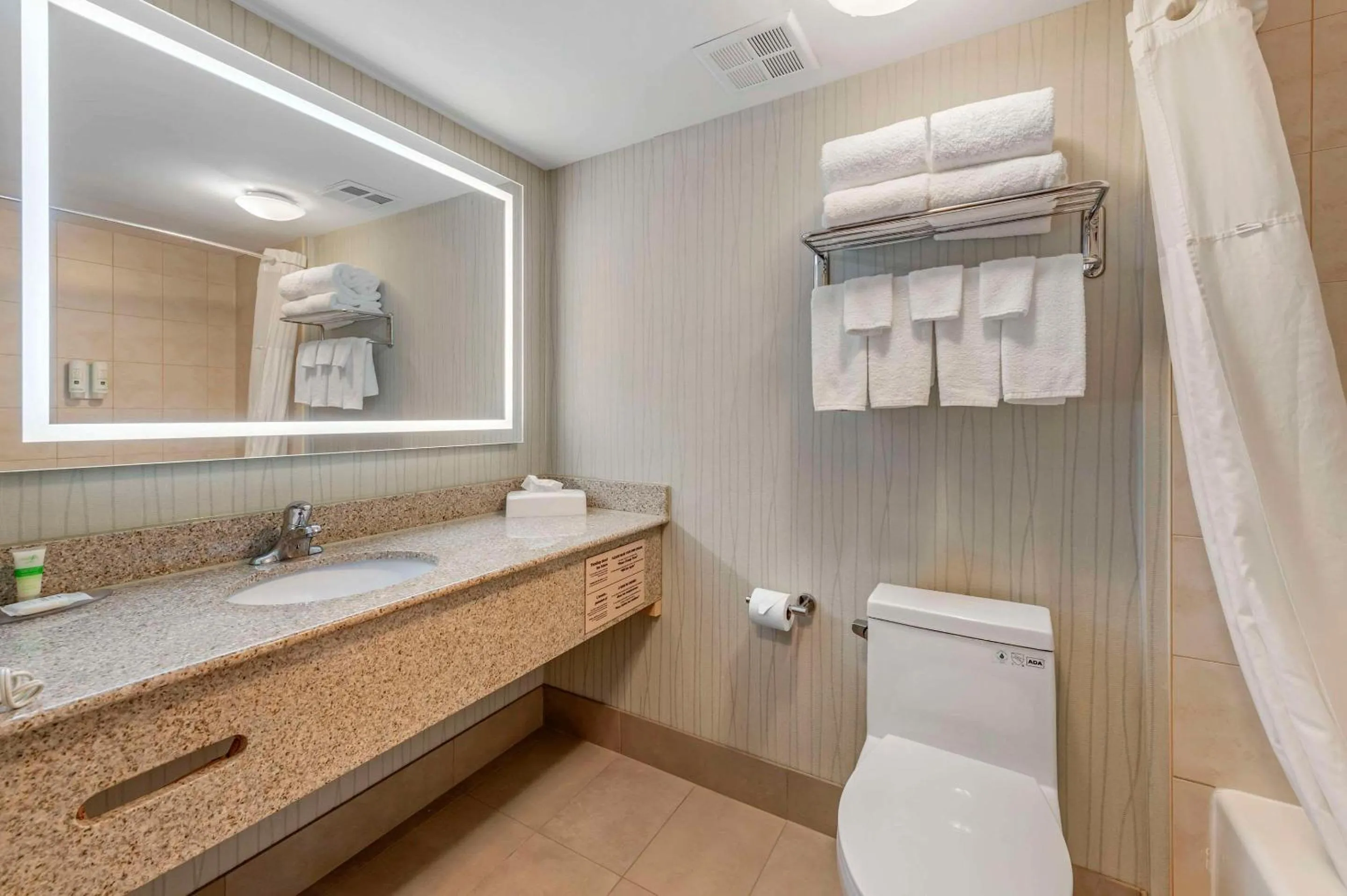 Bedroom in Quality Inn