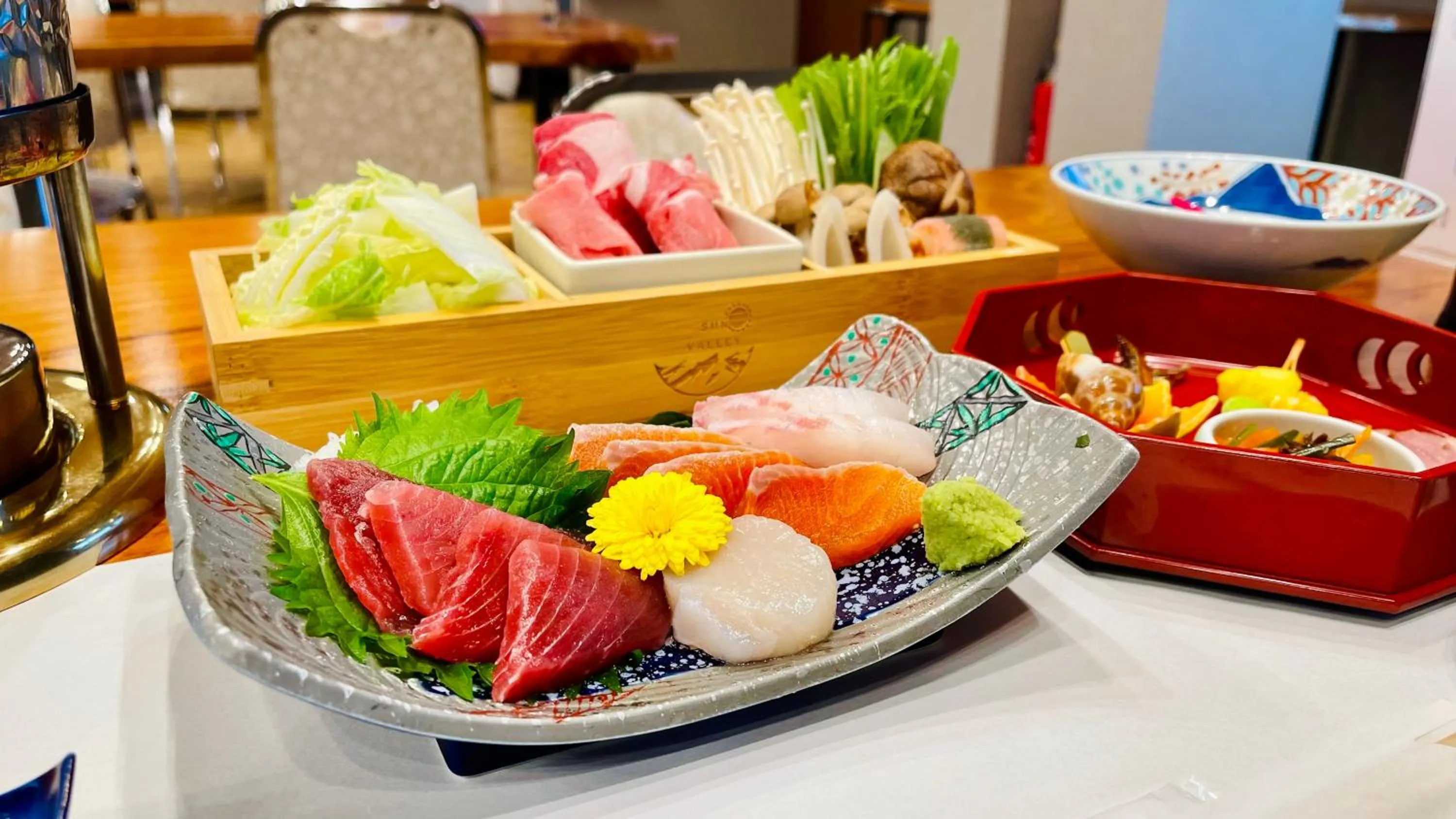 Food and drinks in Kurobe Sunvalley Hotel