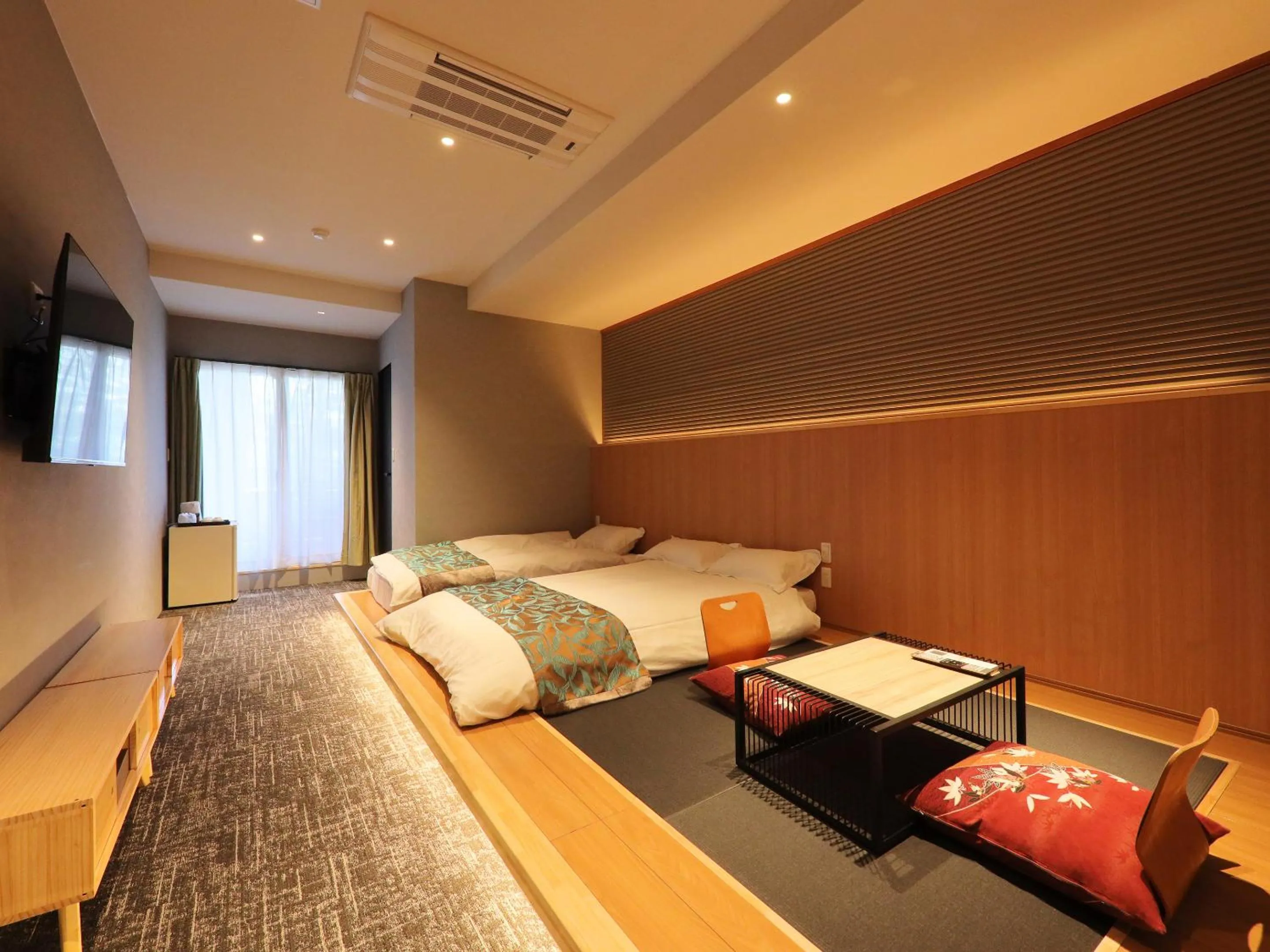 Photo of the whole room, Bed in Kurobe Sunvalley Hotel