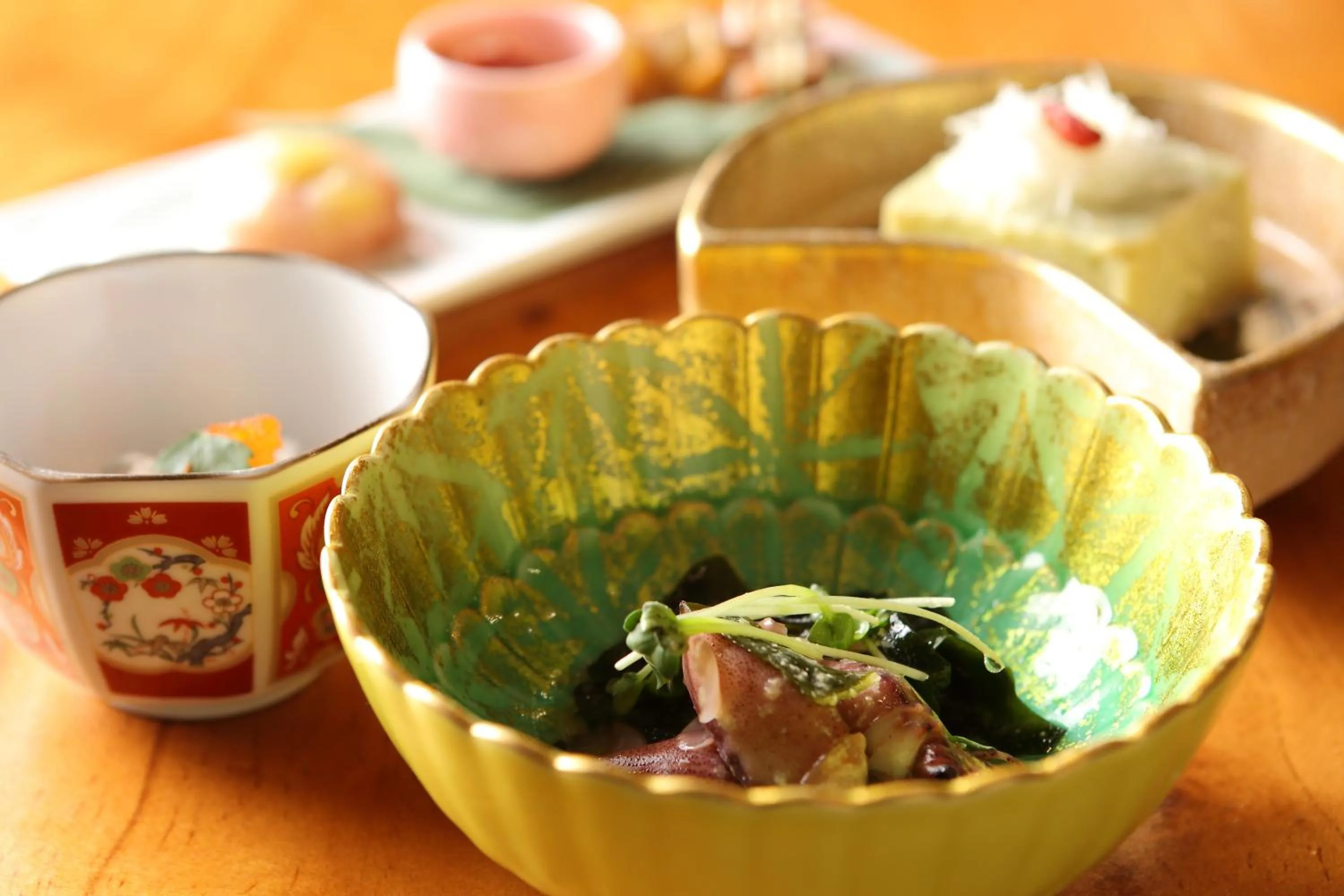 Food close-up in Kurobe Sunvalley Hotel