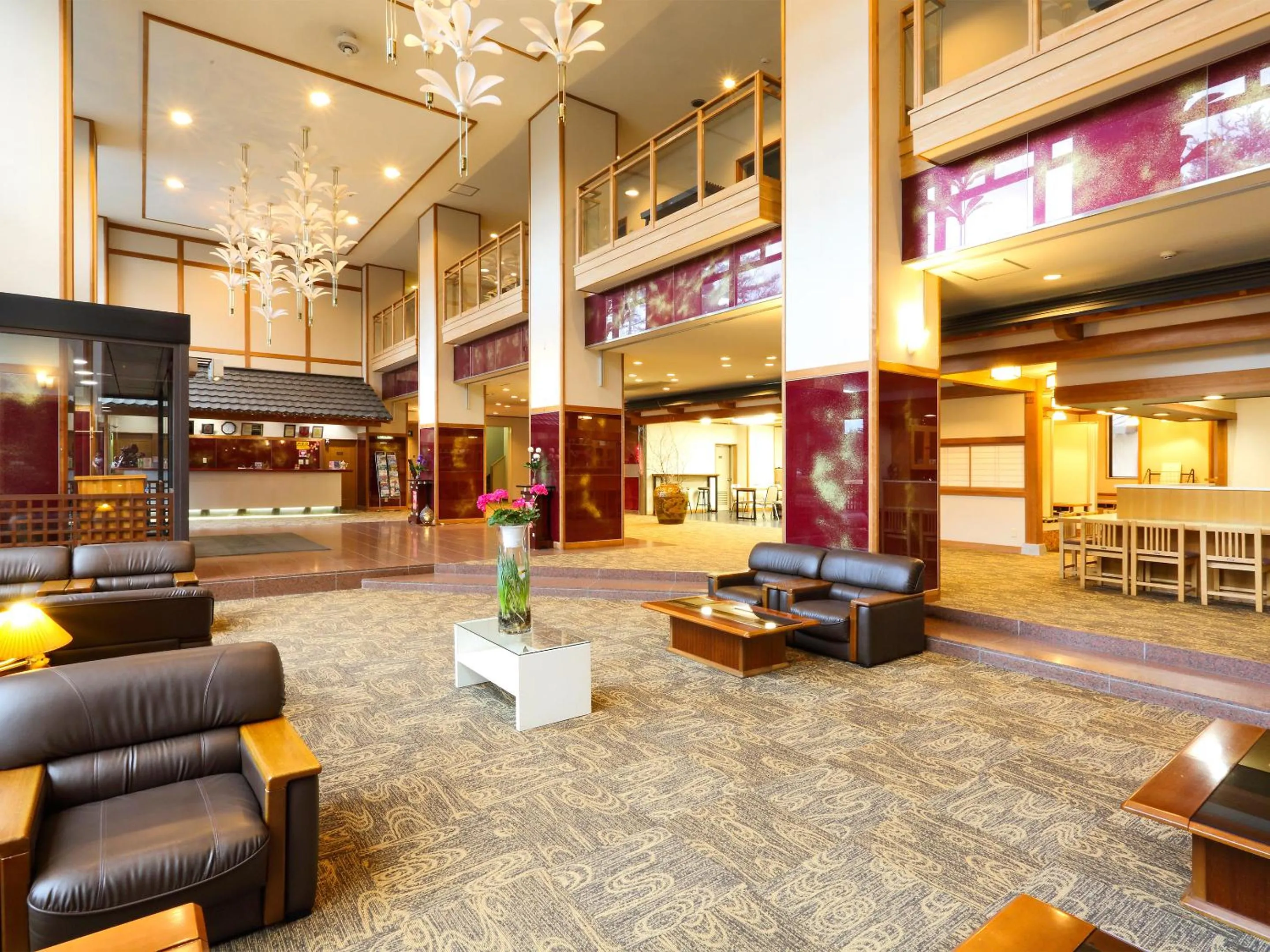 Lobby or reception in Kurobe Sunvalley Hotel