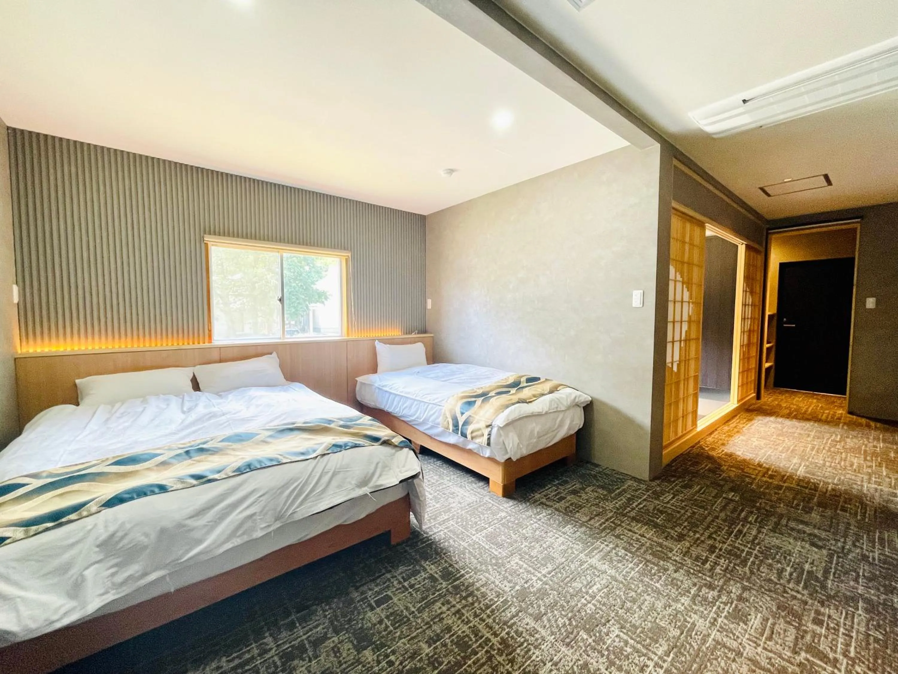 Photo of the whole room, Bed in Kurobe Sunvalley Hotel