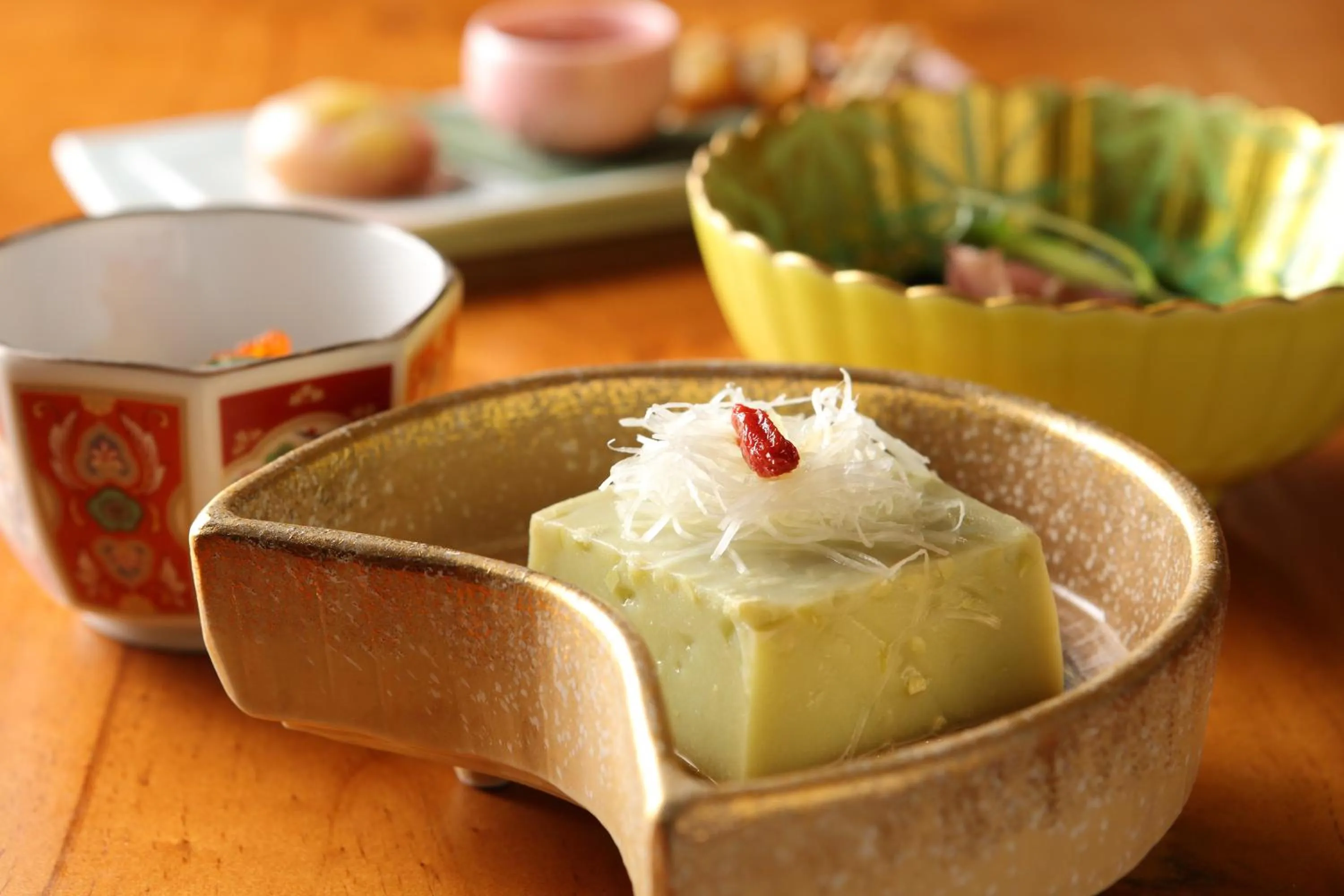 Food close-up in Kurobe Sunvalley Hotel