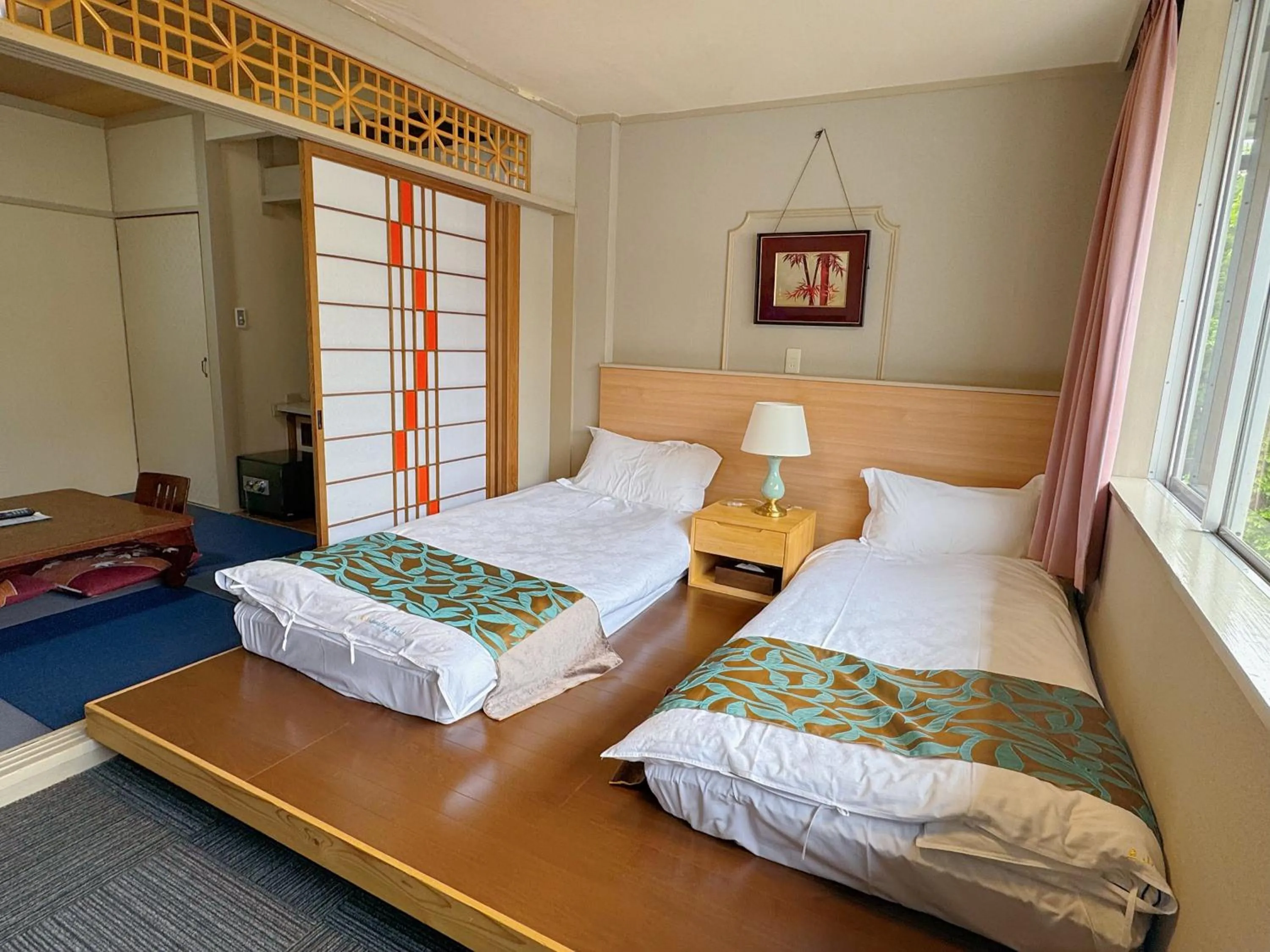 Photo of the whole room, Bed in Kurobe Sunvalley Hotel