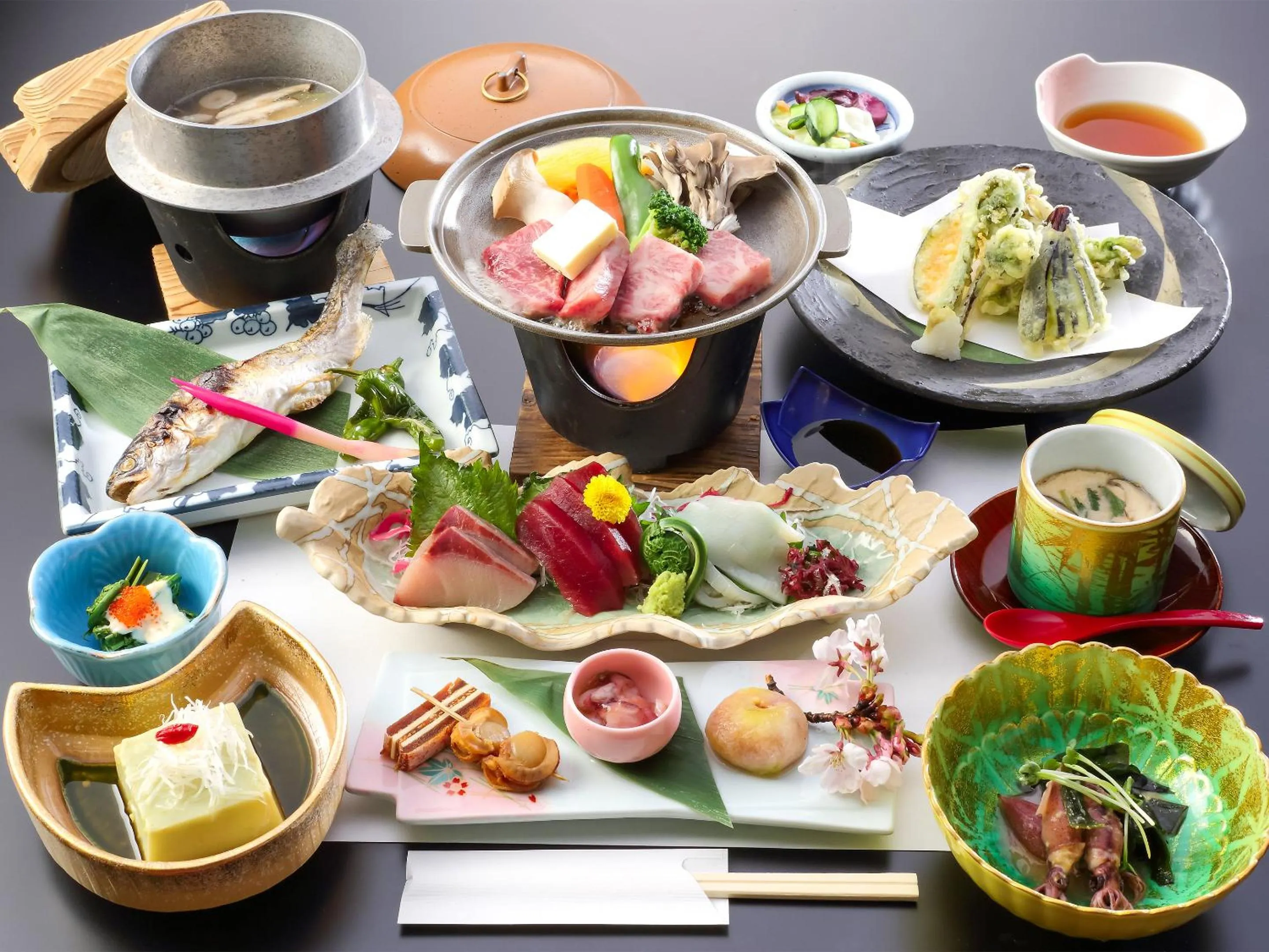 Dinner in Kurobe Sunvalley Hotel