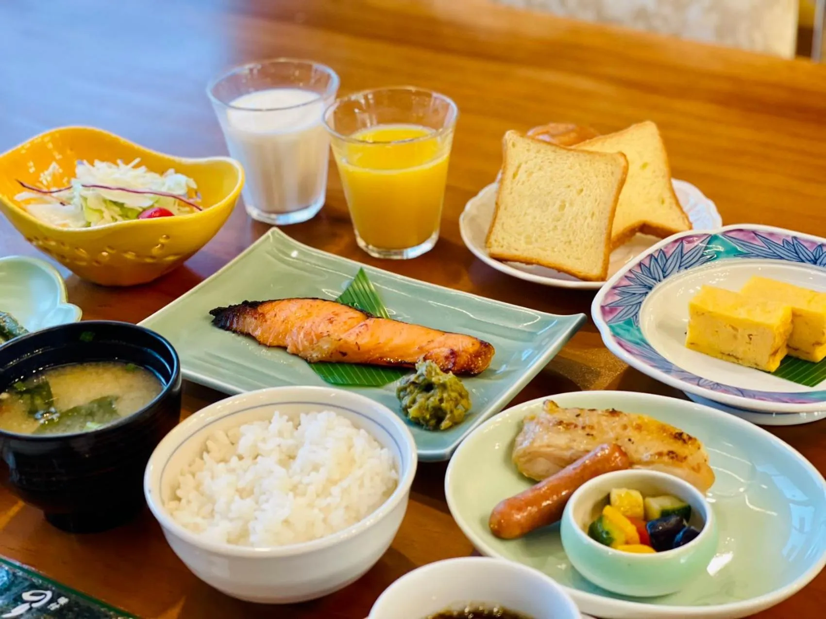 Food and drinks in Kurobe Sunvalley Hotel