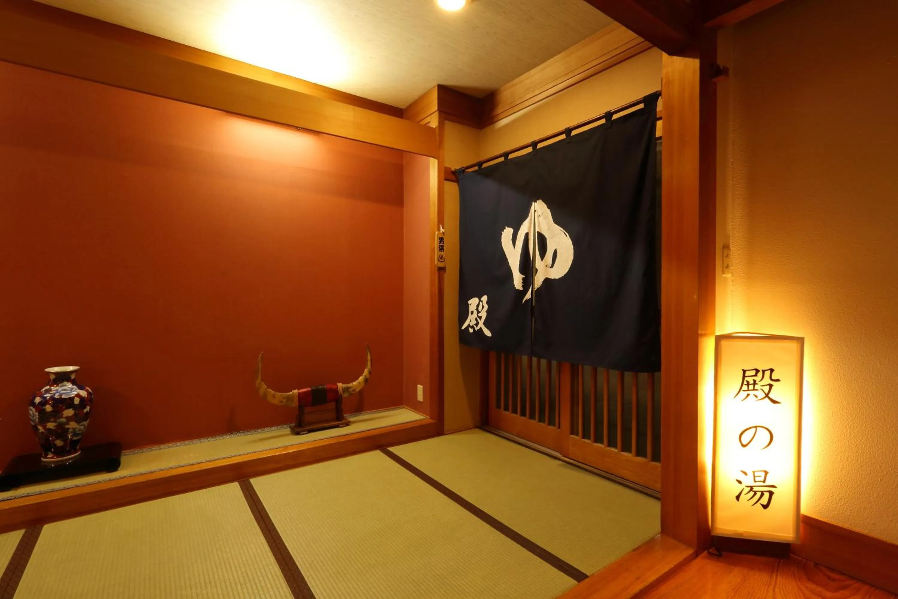 Hot Spring Bath in Kurobe Sunvalley Hotel