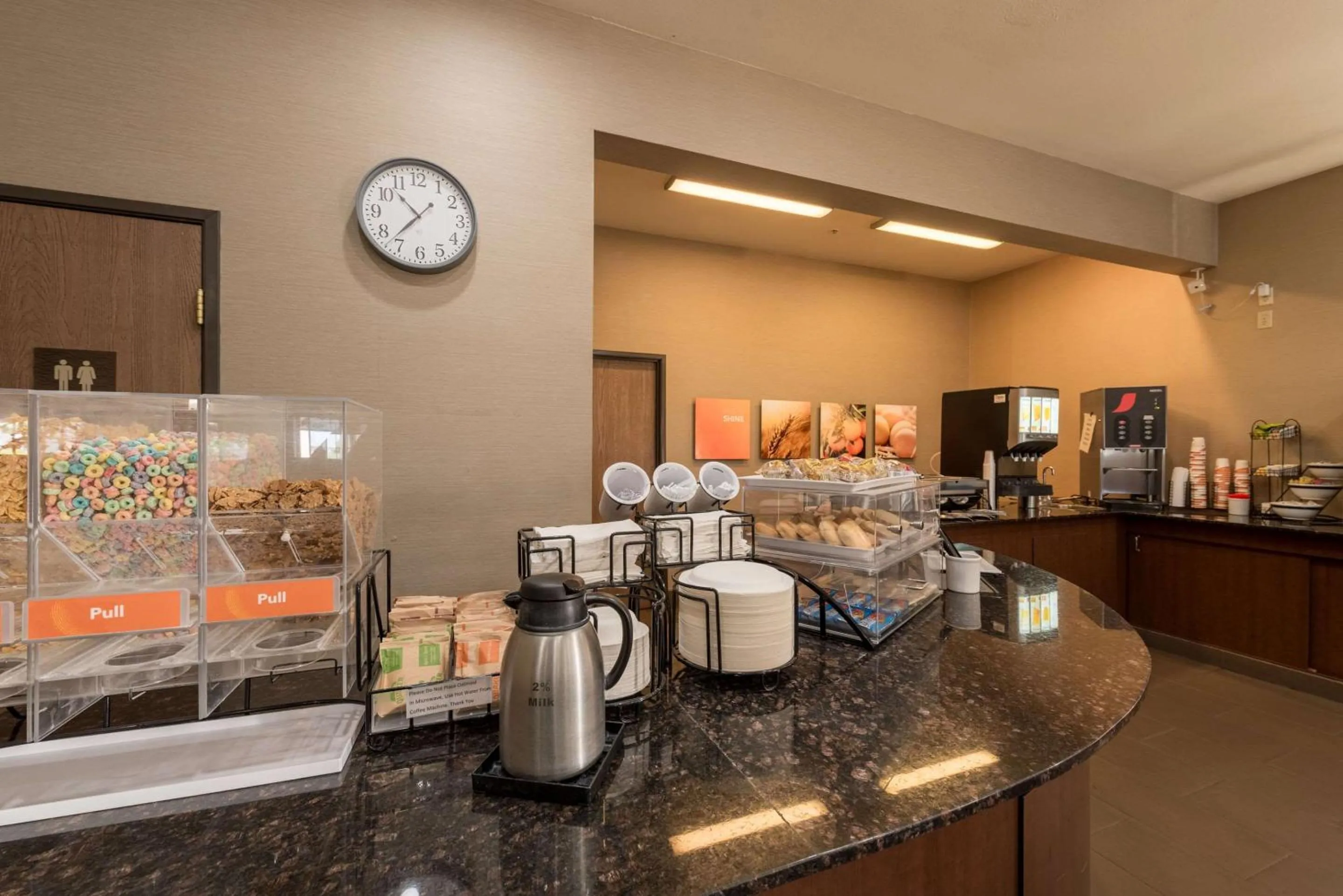 Breakfast in Comfort Inn & Suites Alamosa