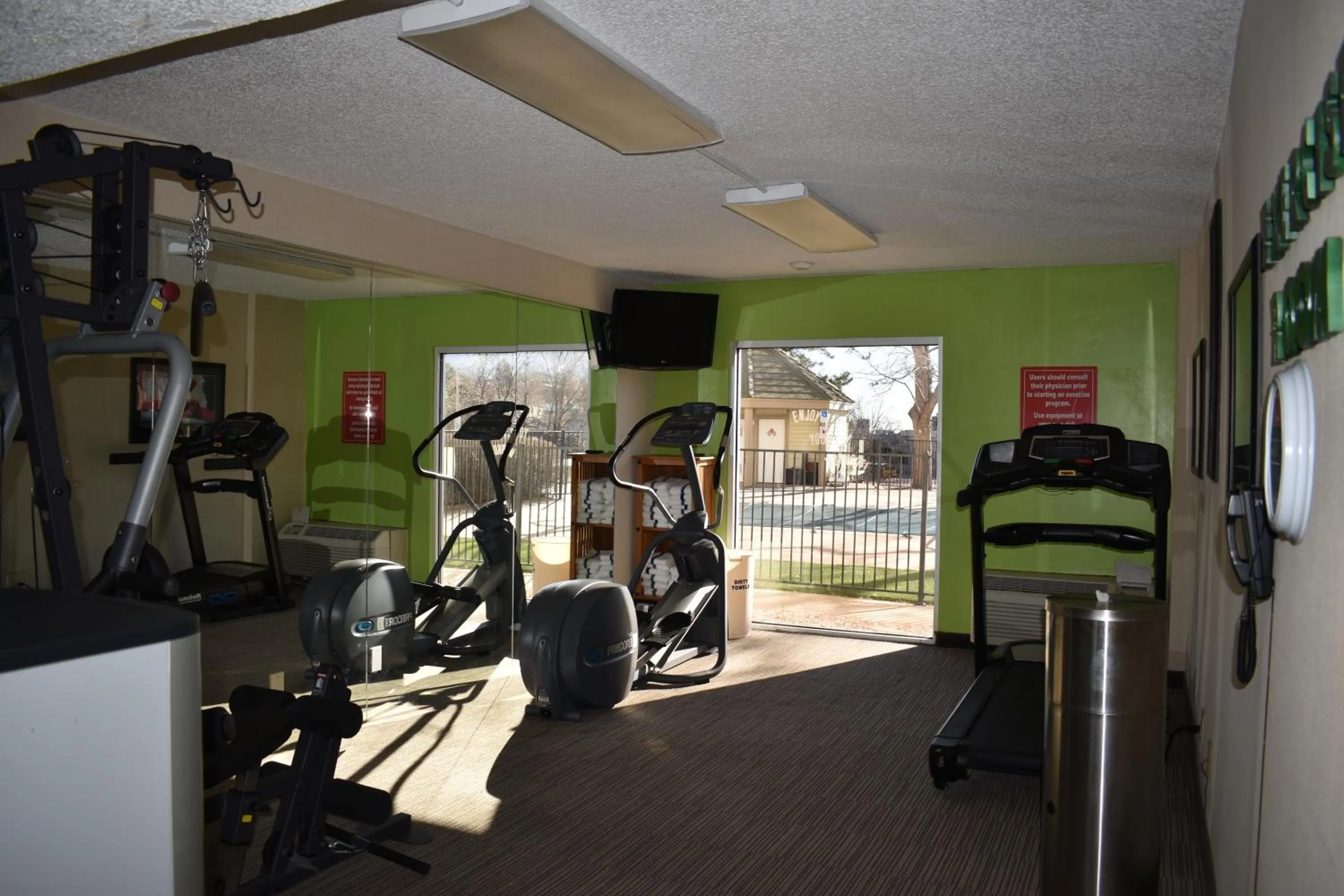 Fitness centre/facilities in Quality Inn & Suites Garden Of The Gods