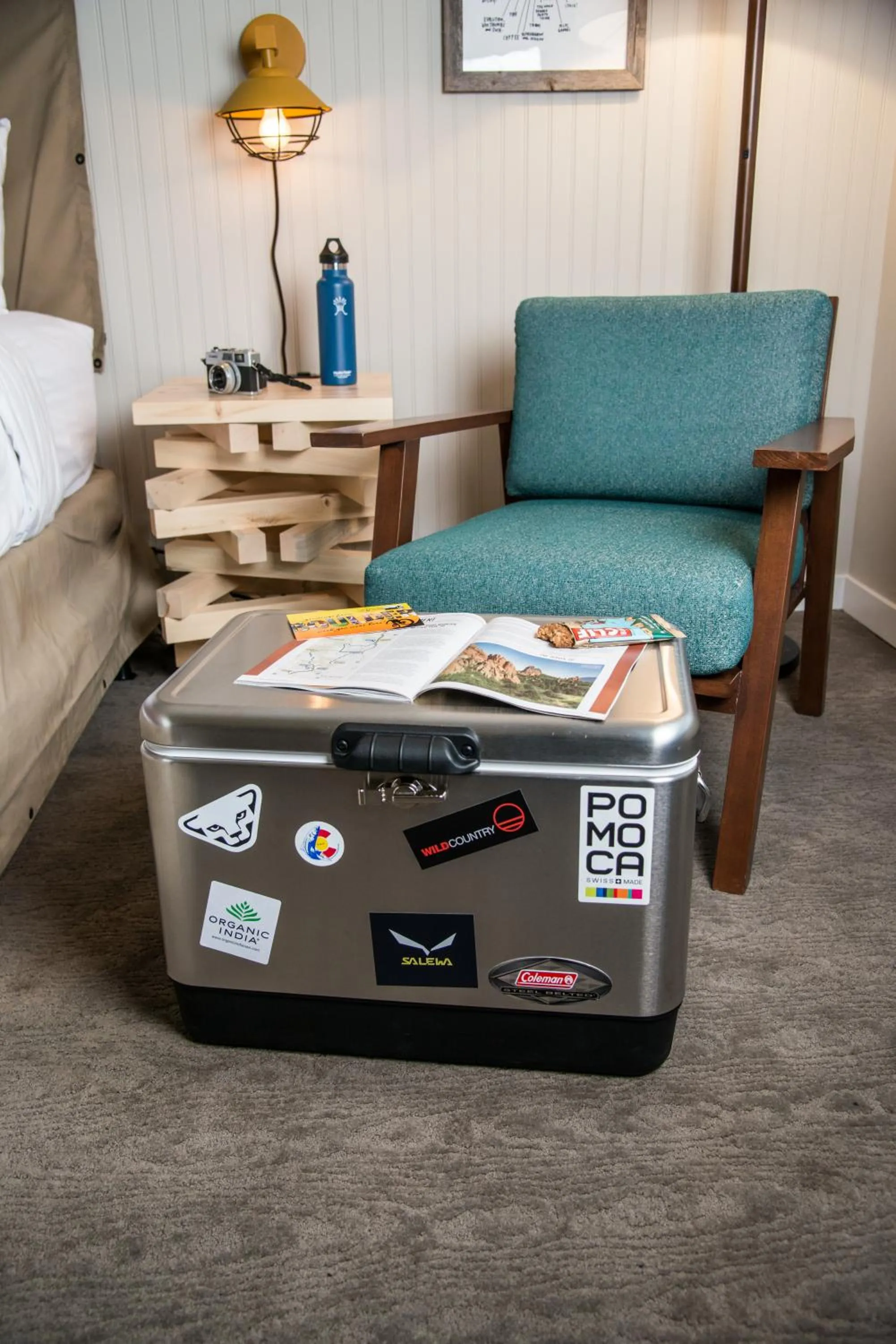 Living room in Basecamp Boulder