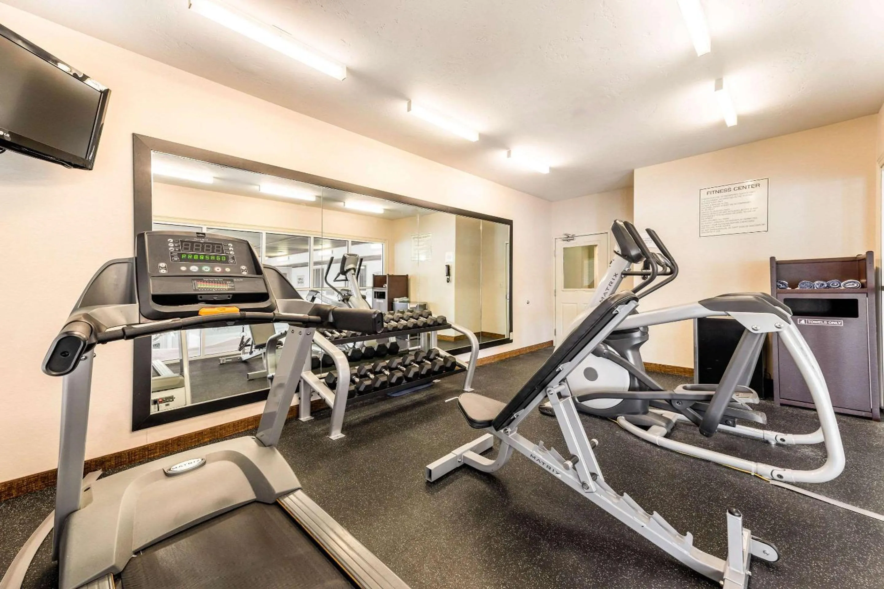 Fitness centre/facilities in Quality Inn & Suites University Fort Collins