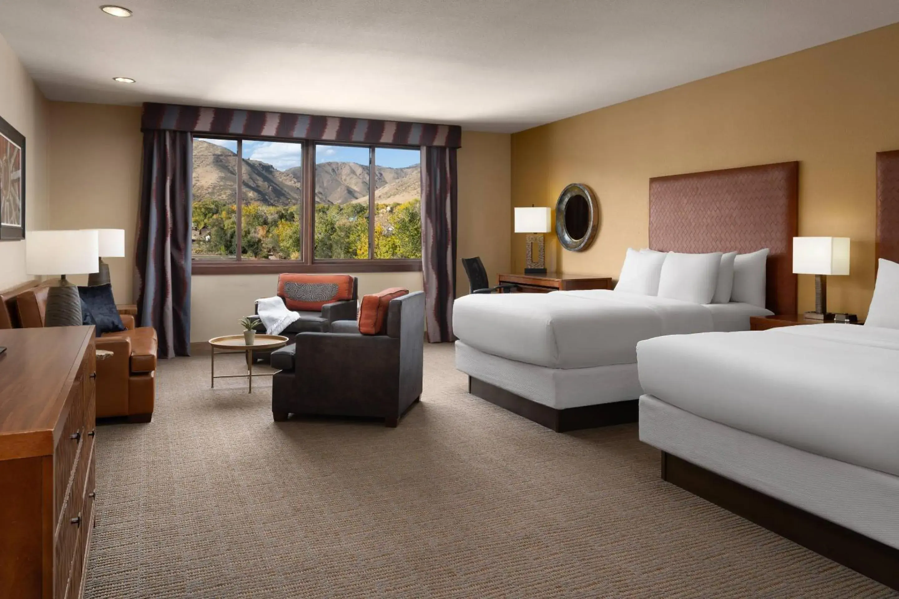 Deluxe Queen Room with Two Queen Beds in The Golden Hotel, an Ascend Collection Hotel Deluxe Queen Room with Two Queen Beds in The Golden Hotel, an Ascend Collection Hotel