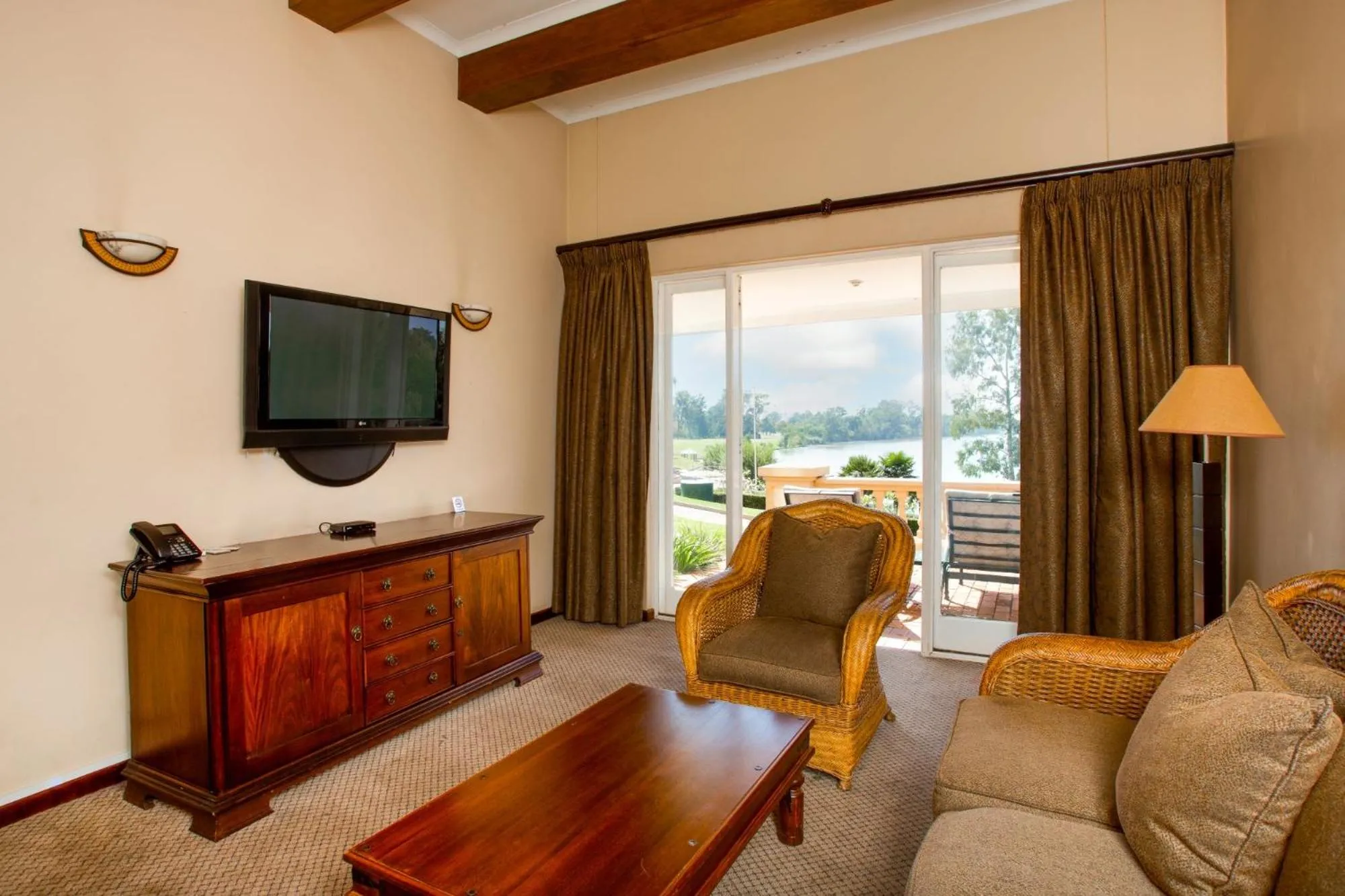 Living room in Riviera on Vaal Resort