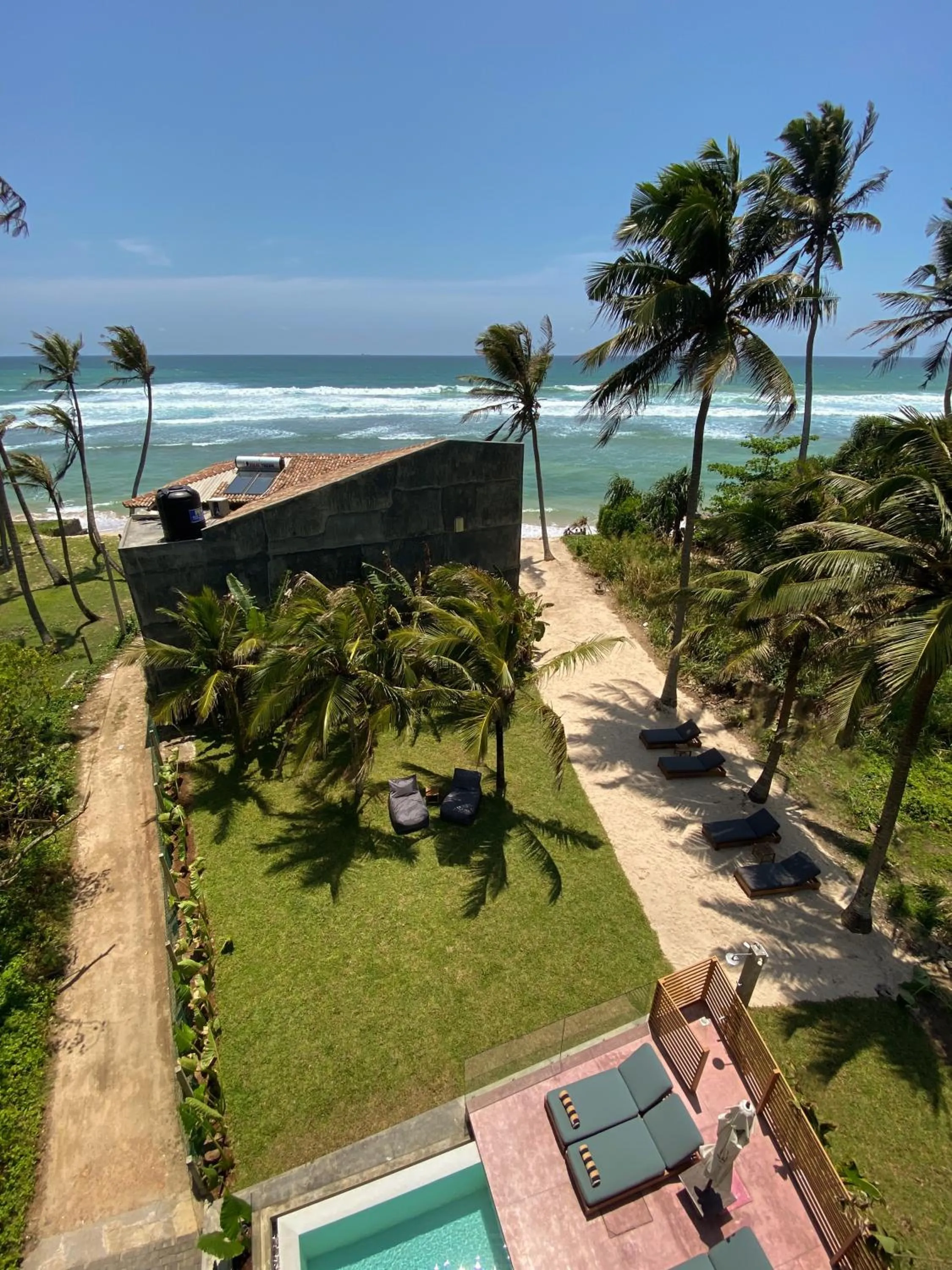 Garden view in Harding Boutique Hotel