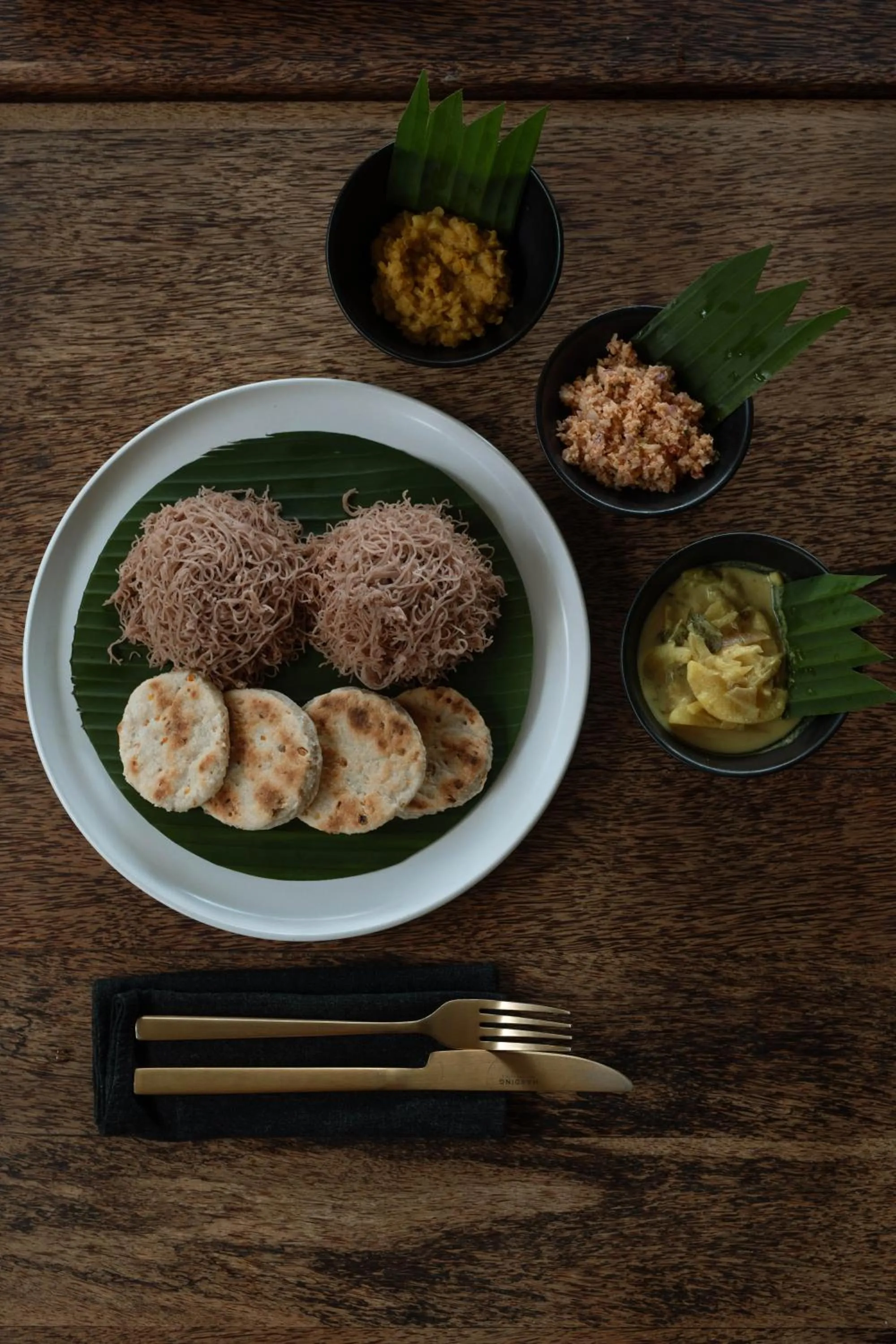 Asian breakfast in Harding Boutique Hotel