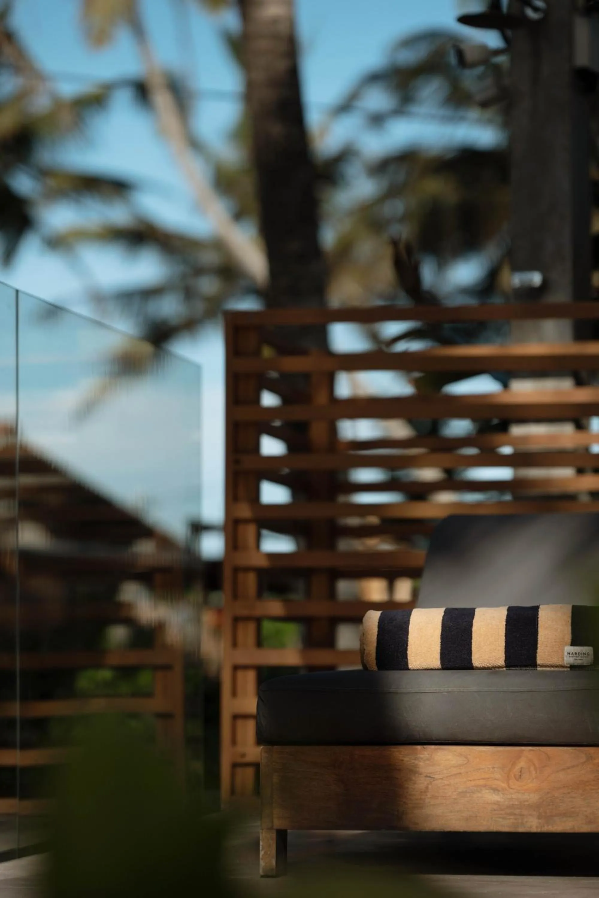 sunbed in Harding Boutique Hotel