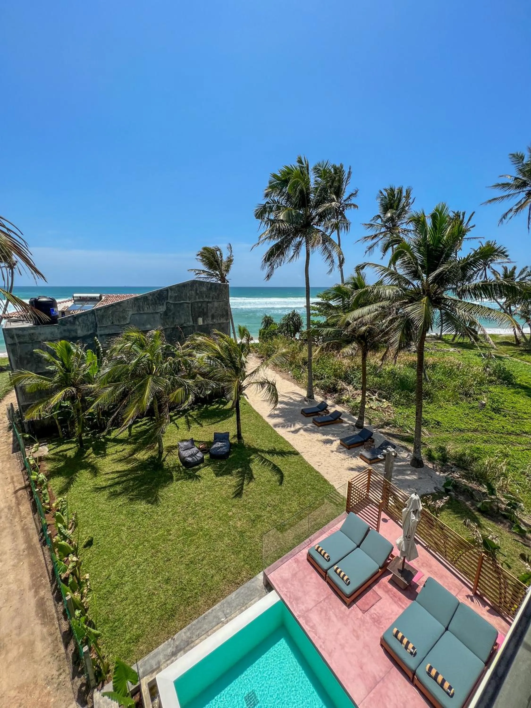 Garden view in Harding Boutique Hotel