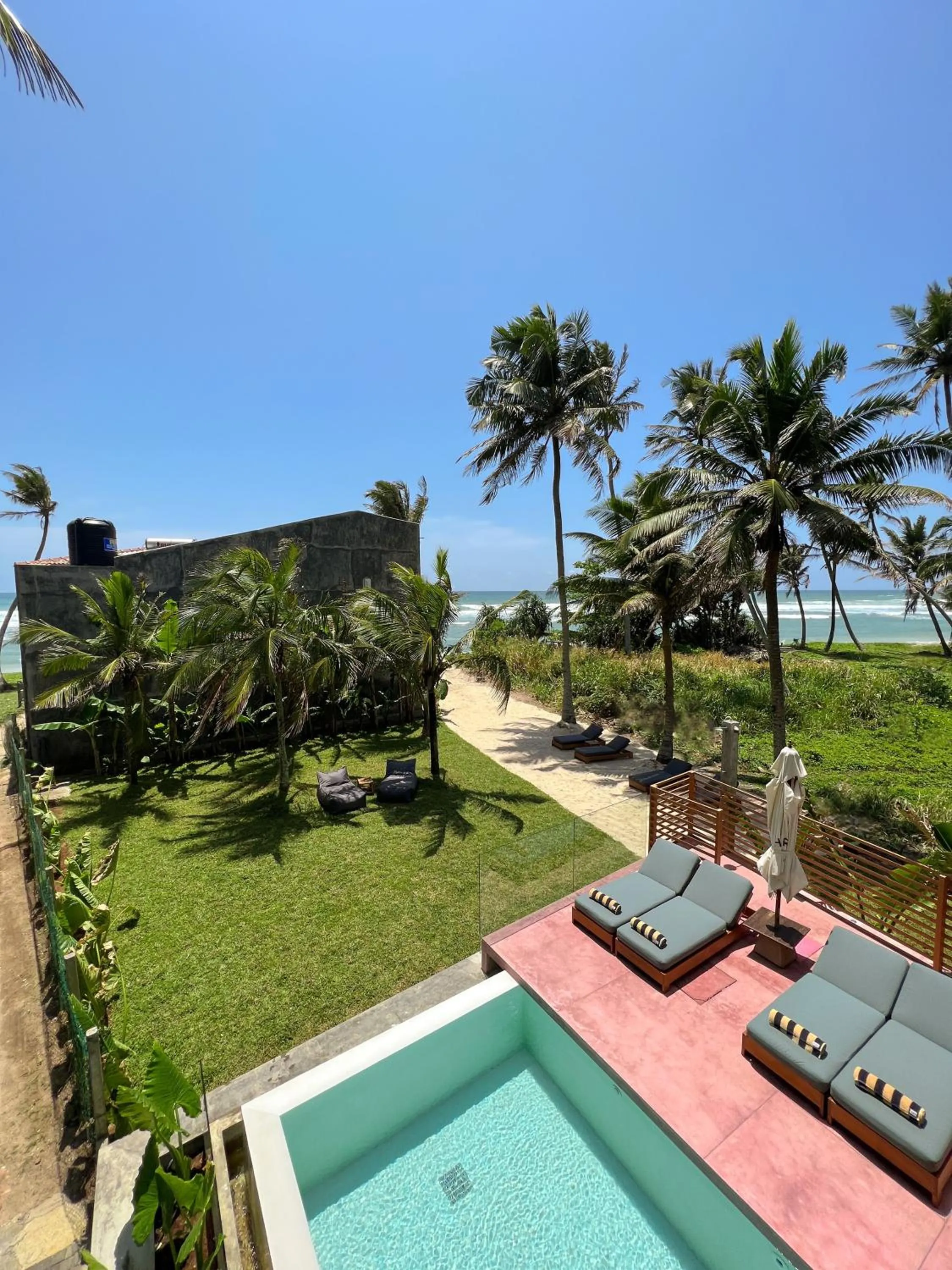 Garden view in Harding Boutique Hotel