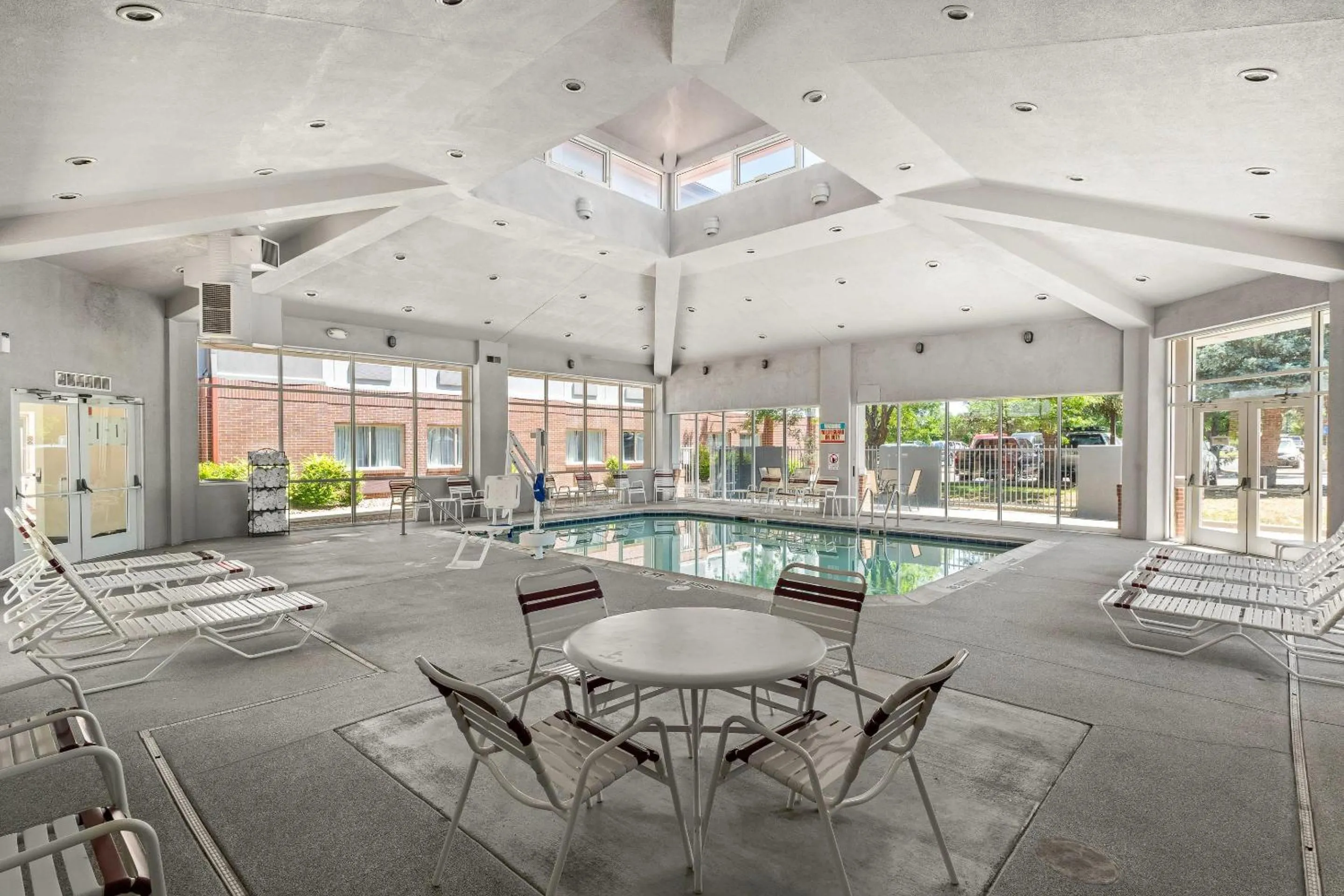 Swimming pool in Quality Inn & Suites Denver International Airport