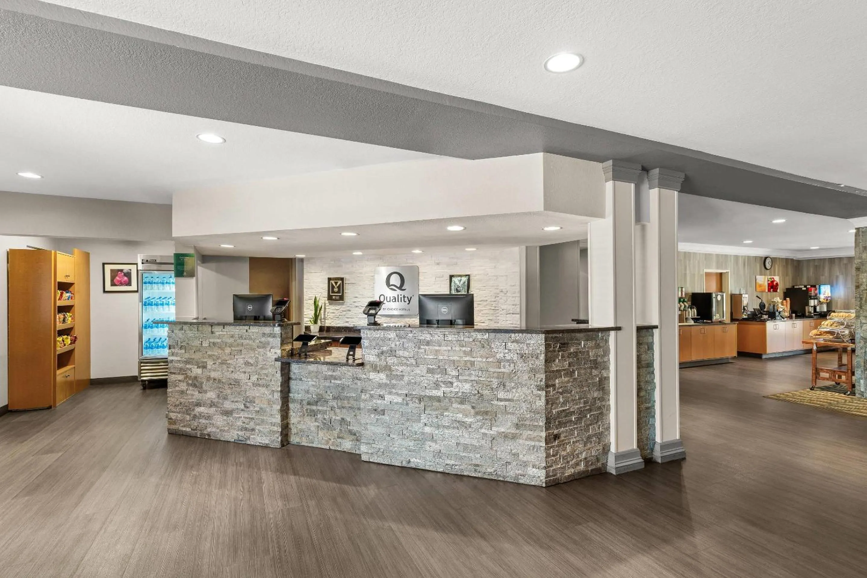 Lobby or reception in Quality Inn & Suites Denver International Airport