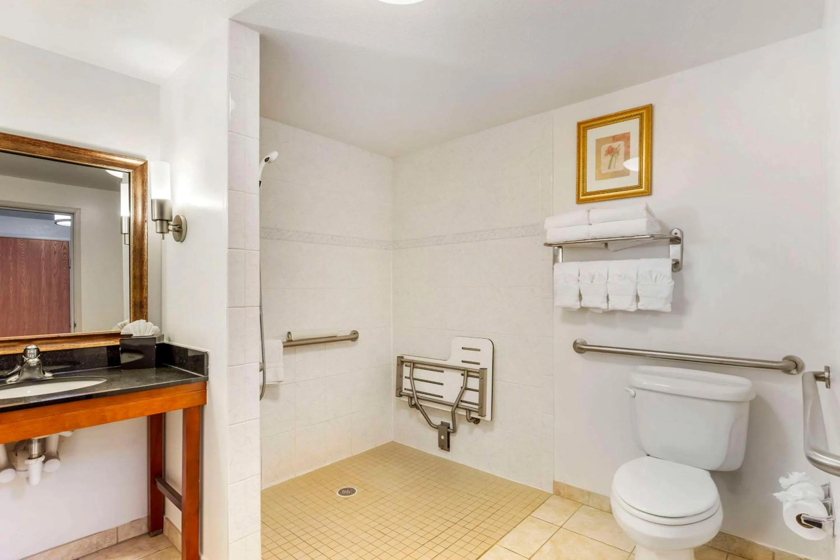 Bedroom in Comfort Suites Longmont