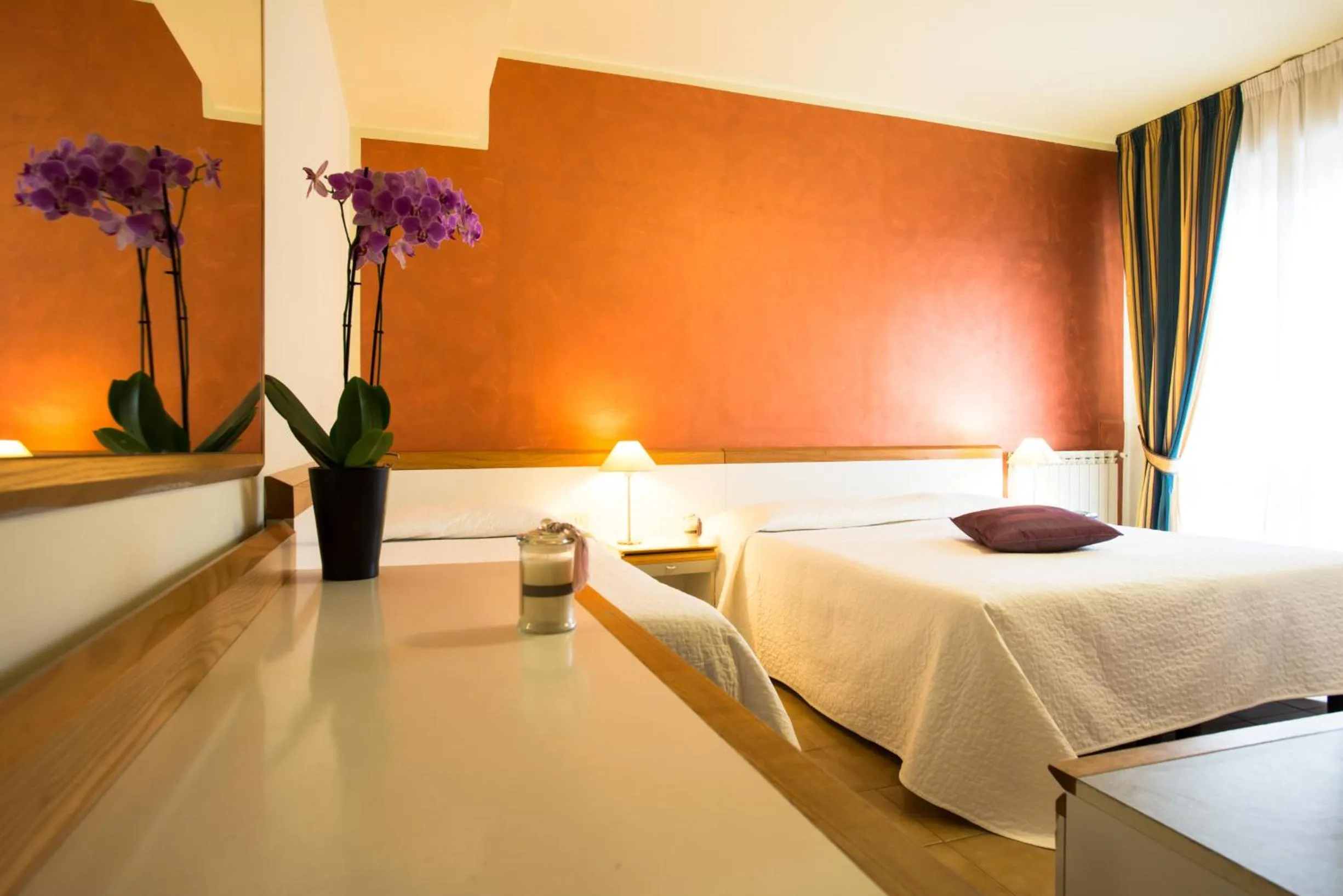 Bedroom, Bed in Hotel Roma