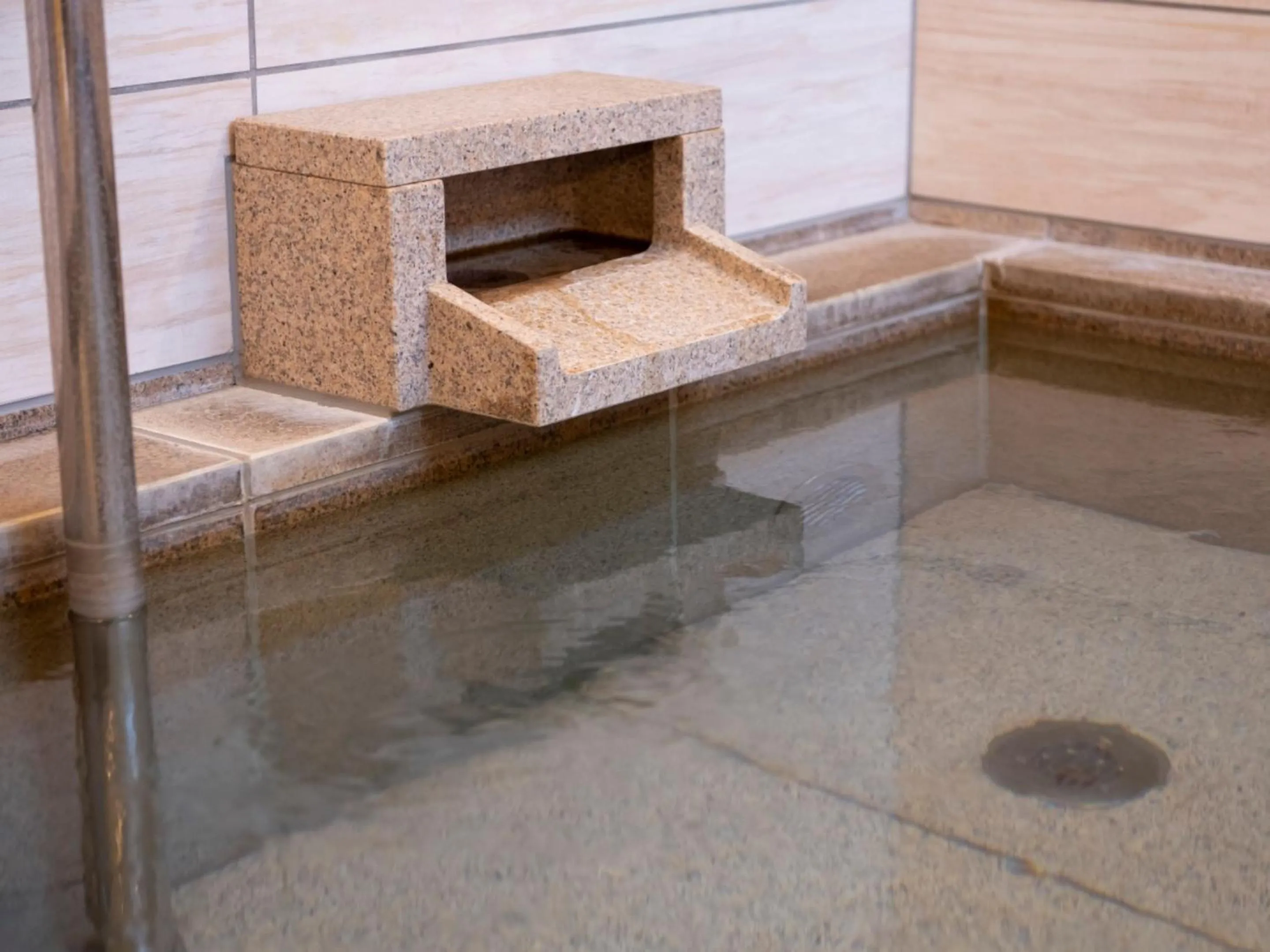 Hot Spring Bath in Kurayoshi City Hotel