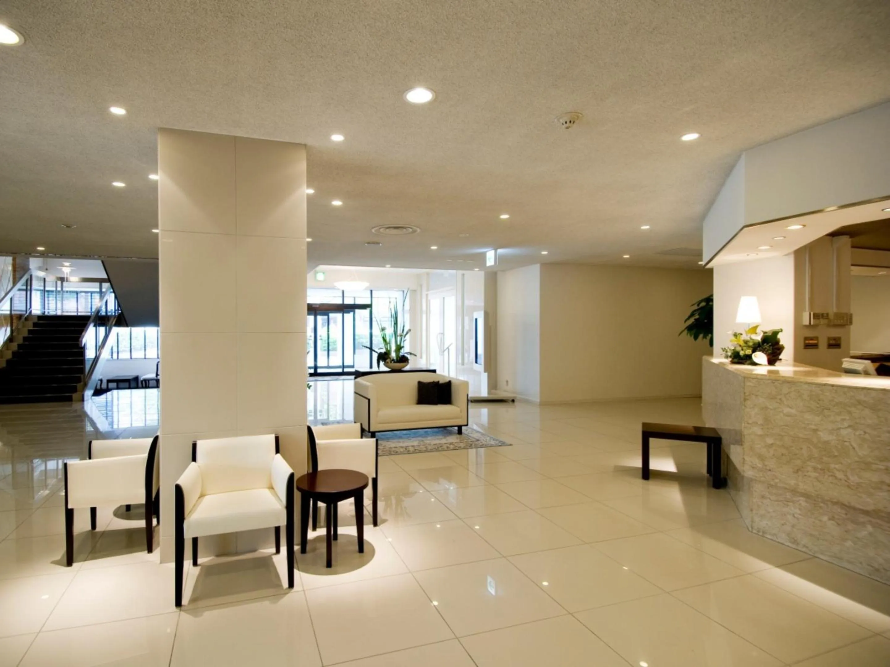 Lobby or reception in Kurayoshi City Hotel