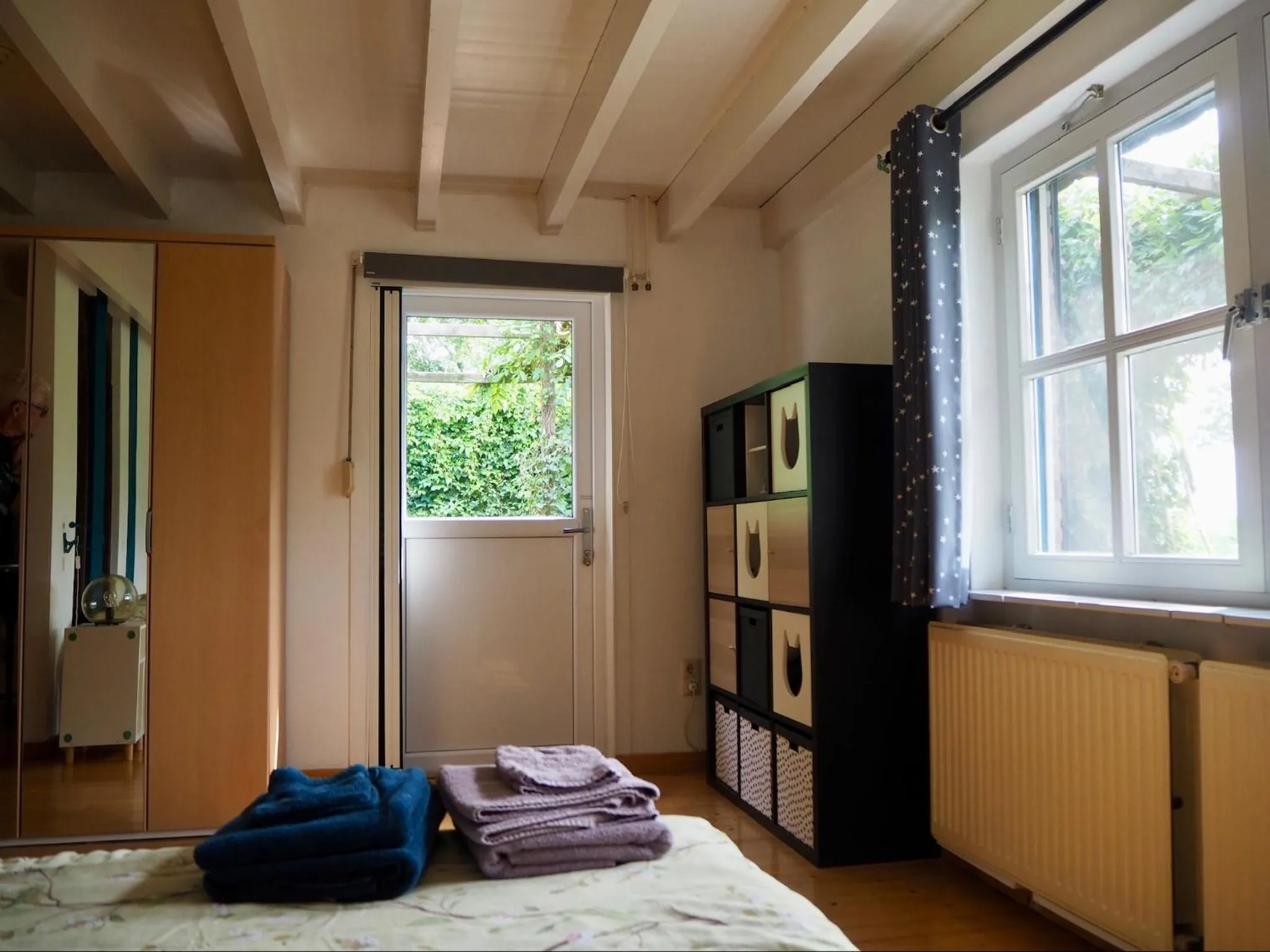 Balcony/Terrace, Bed in BnB De Peelvos