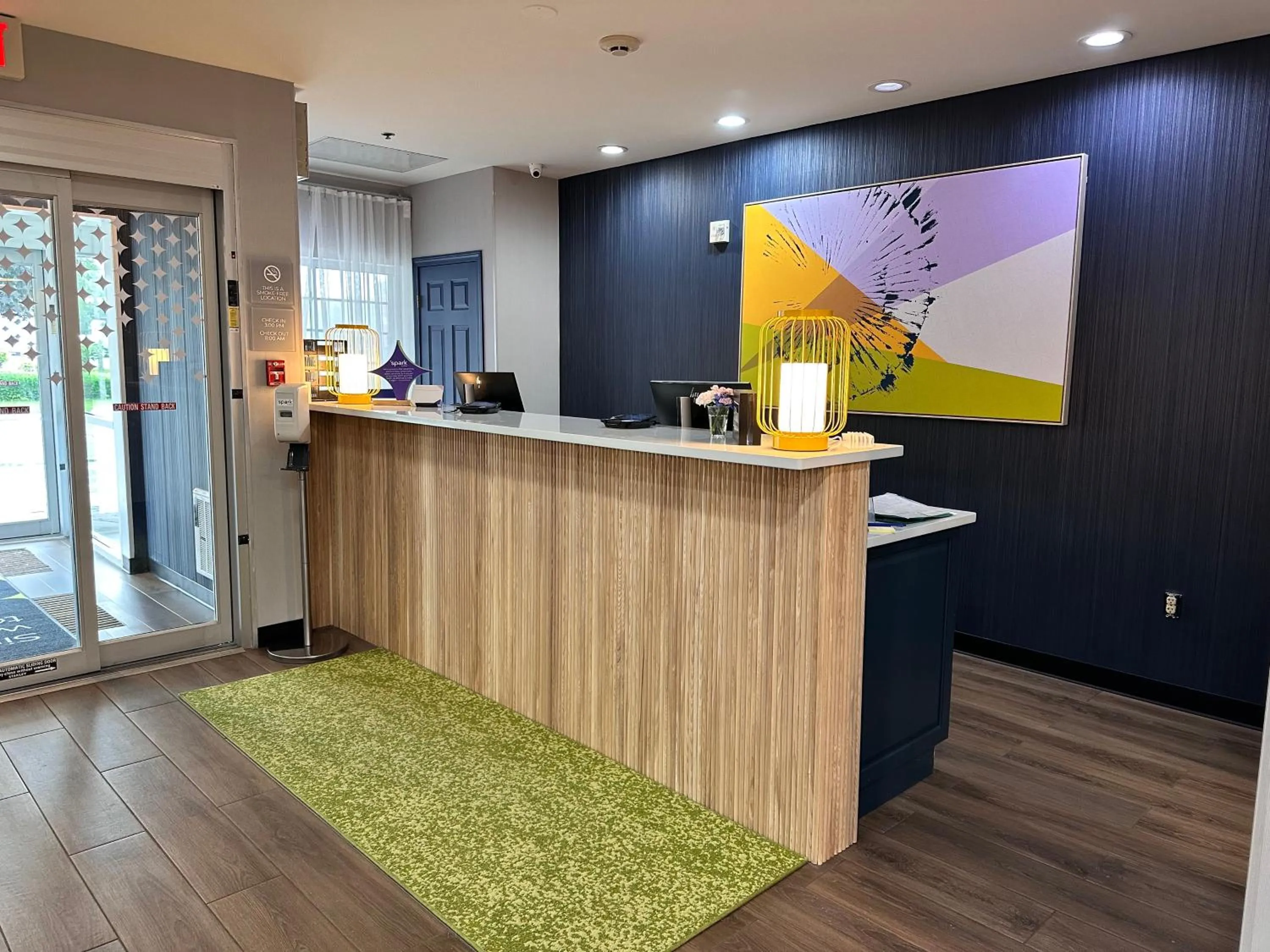 Lobby or reception in Spark by Hilton Guilford