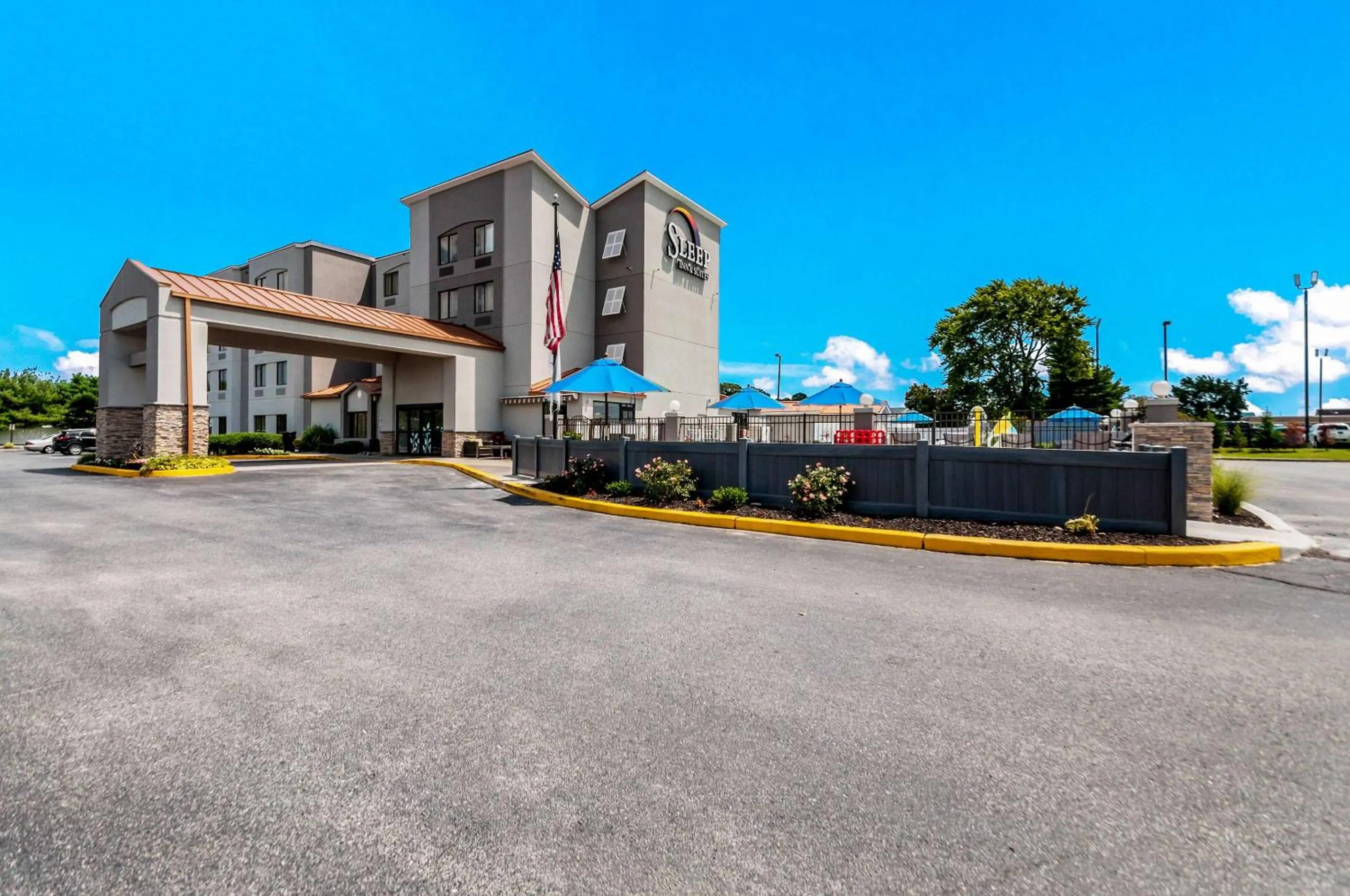 Property building in Sleep Inn & Suites Rehoboth Beach